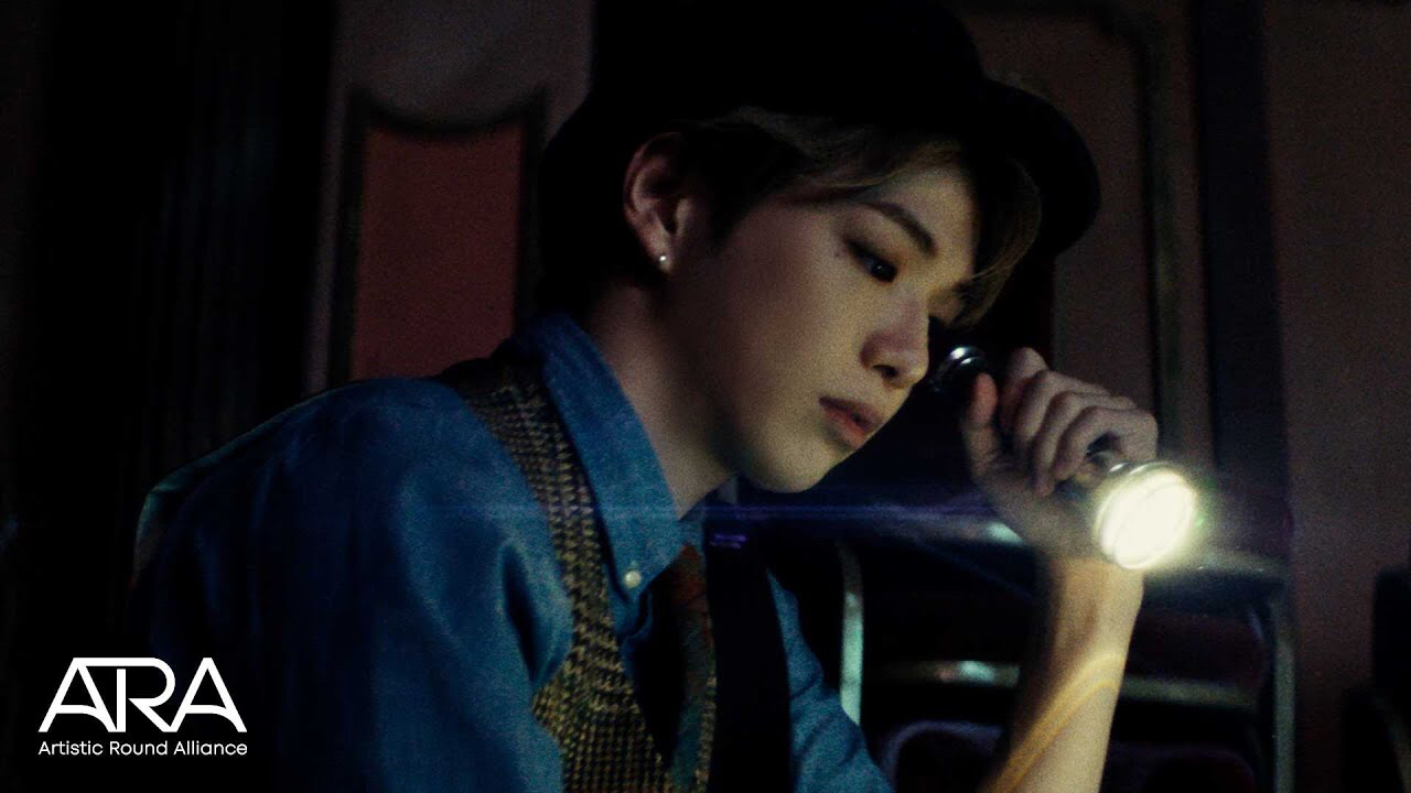 A moment captured by Kang Daniel's fan