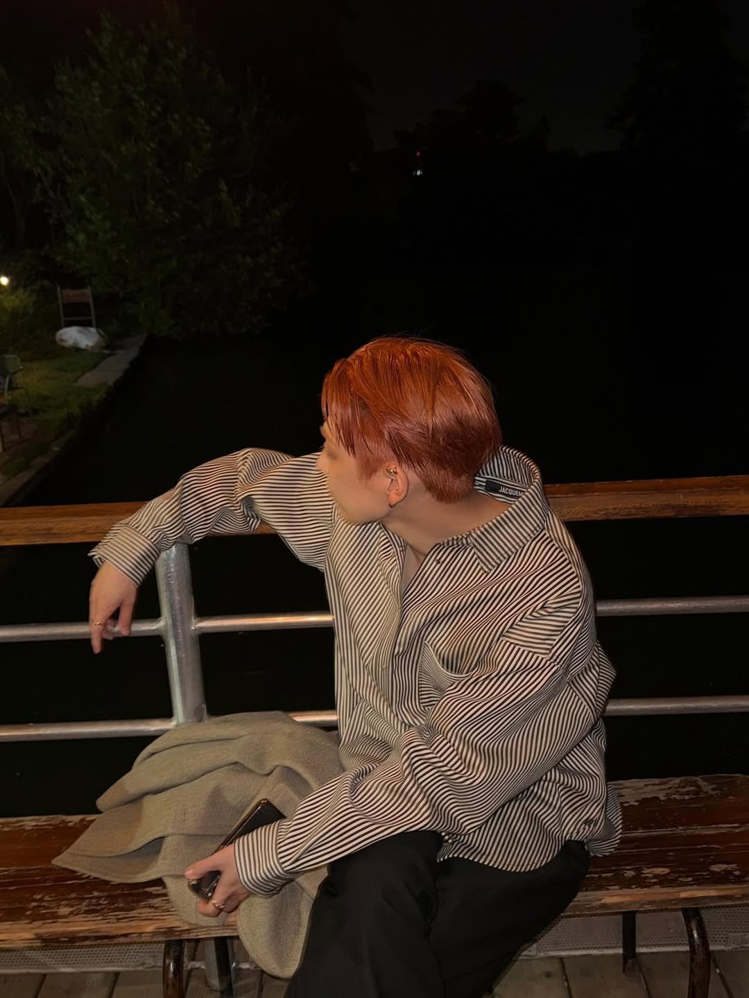 Behind-the-scenes cut of Hongjoong (ATEEZ)