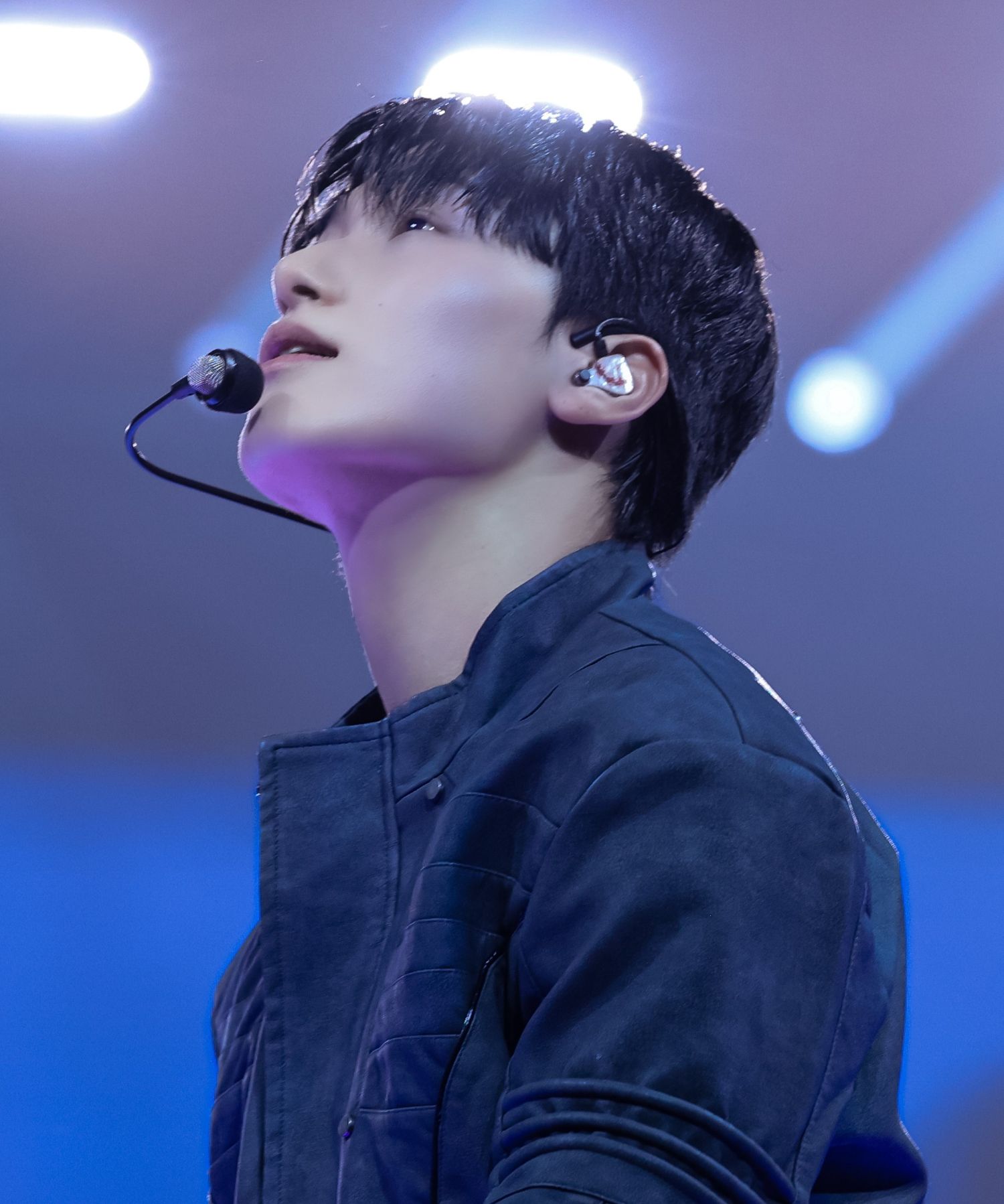 A moment captured by San (ATEEZ)'s fan