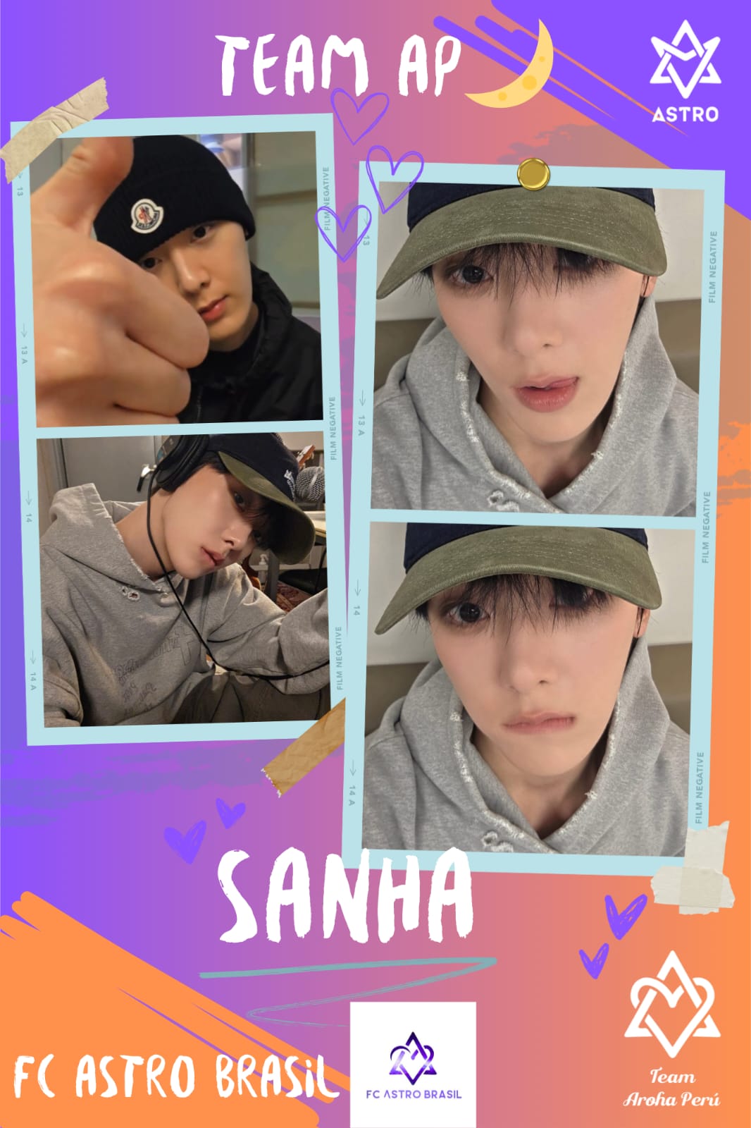 Recent activity shot of Sanha (ASTRO)