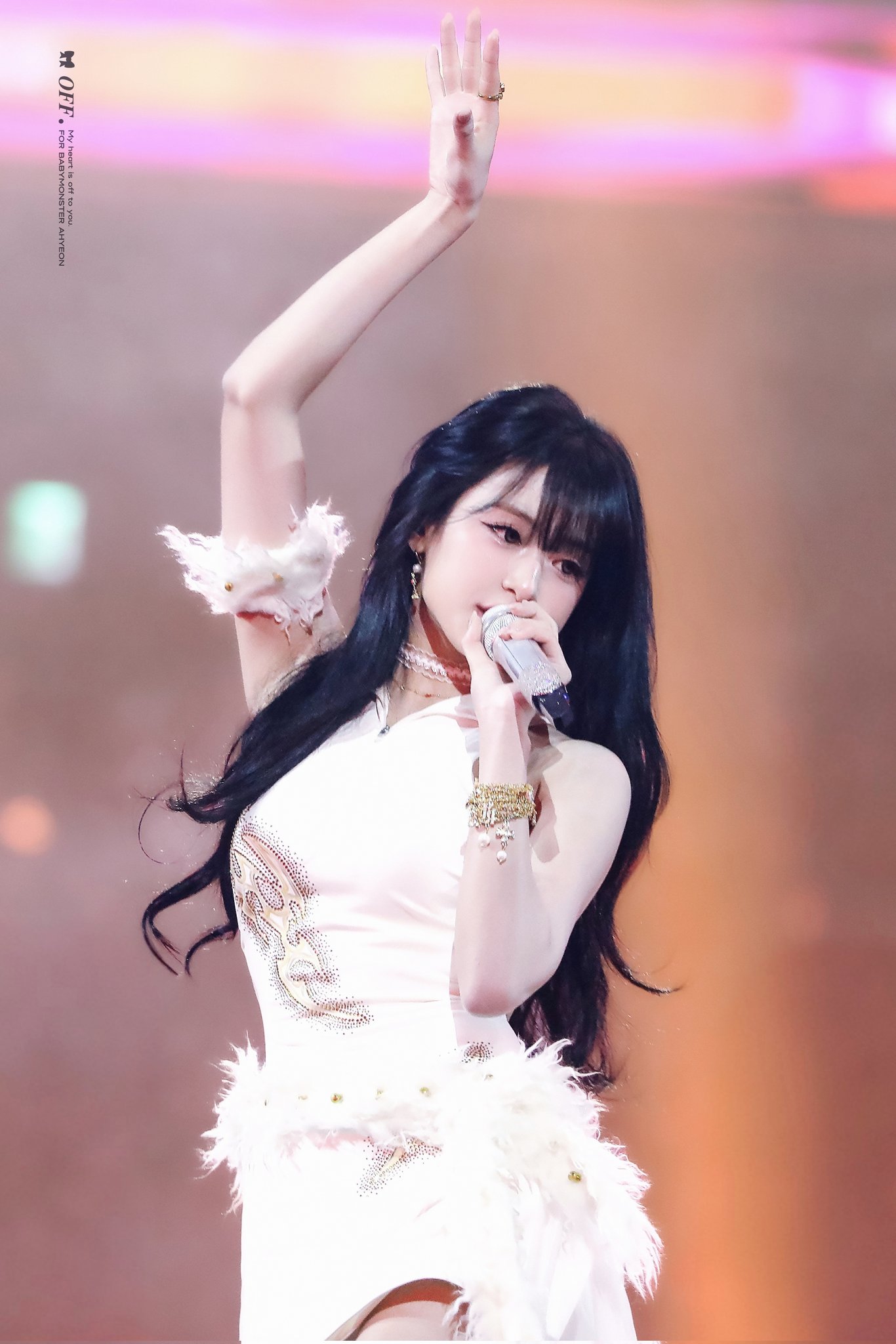 Behind-the-scenes cut of Ahyeon (BABYMONSTER)