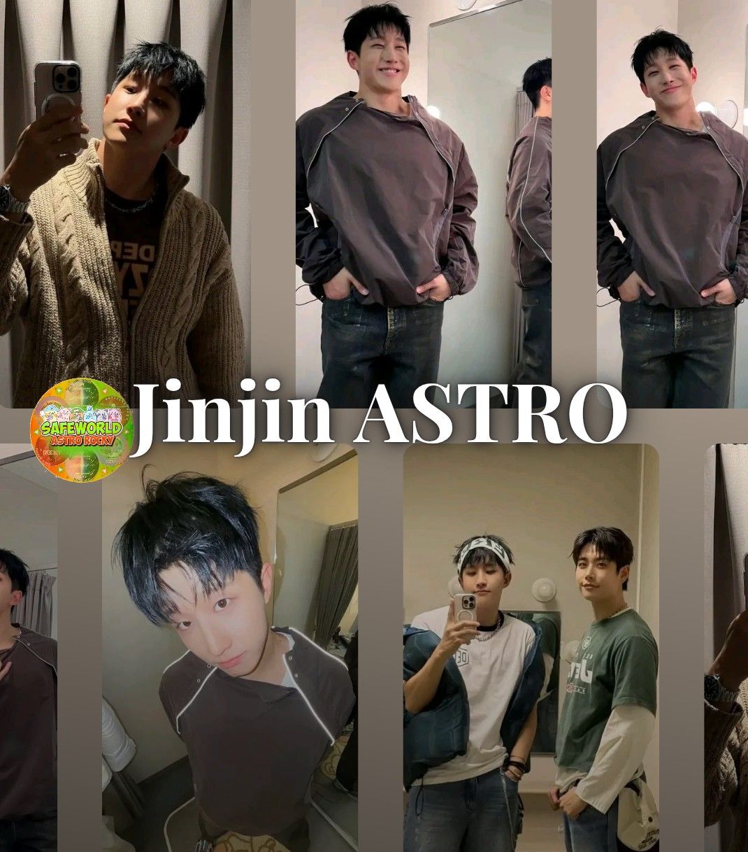 Recent activity shot of Jinjin (ASTRO)