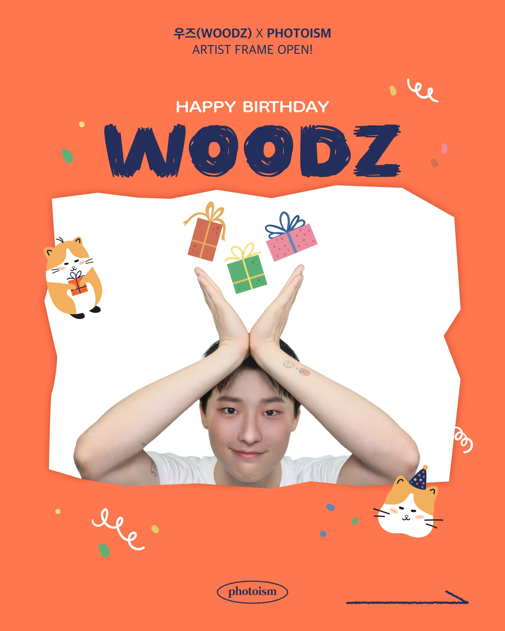 A moment captured by WOODZ's fan