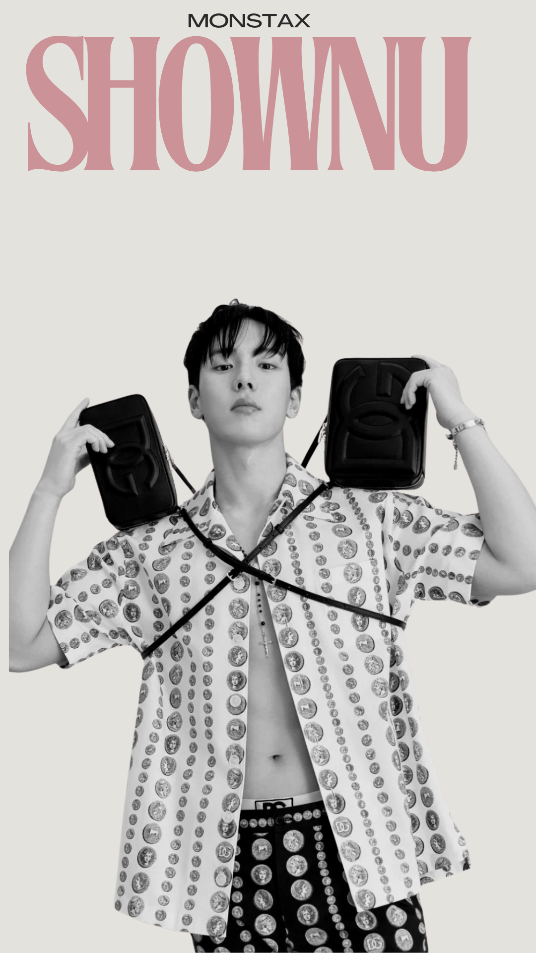 A moment captured by Shownu (MONSTA X)'s fan