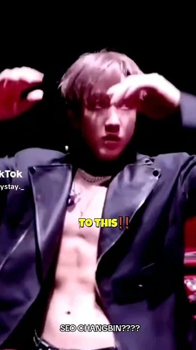 Recent activity shot of Changbin (Stray Kids)