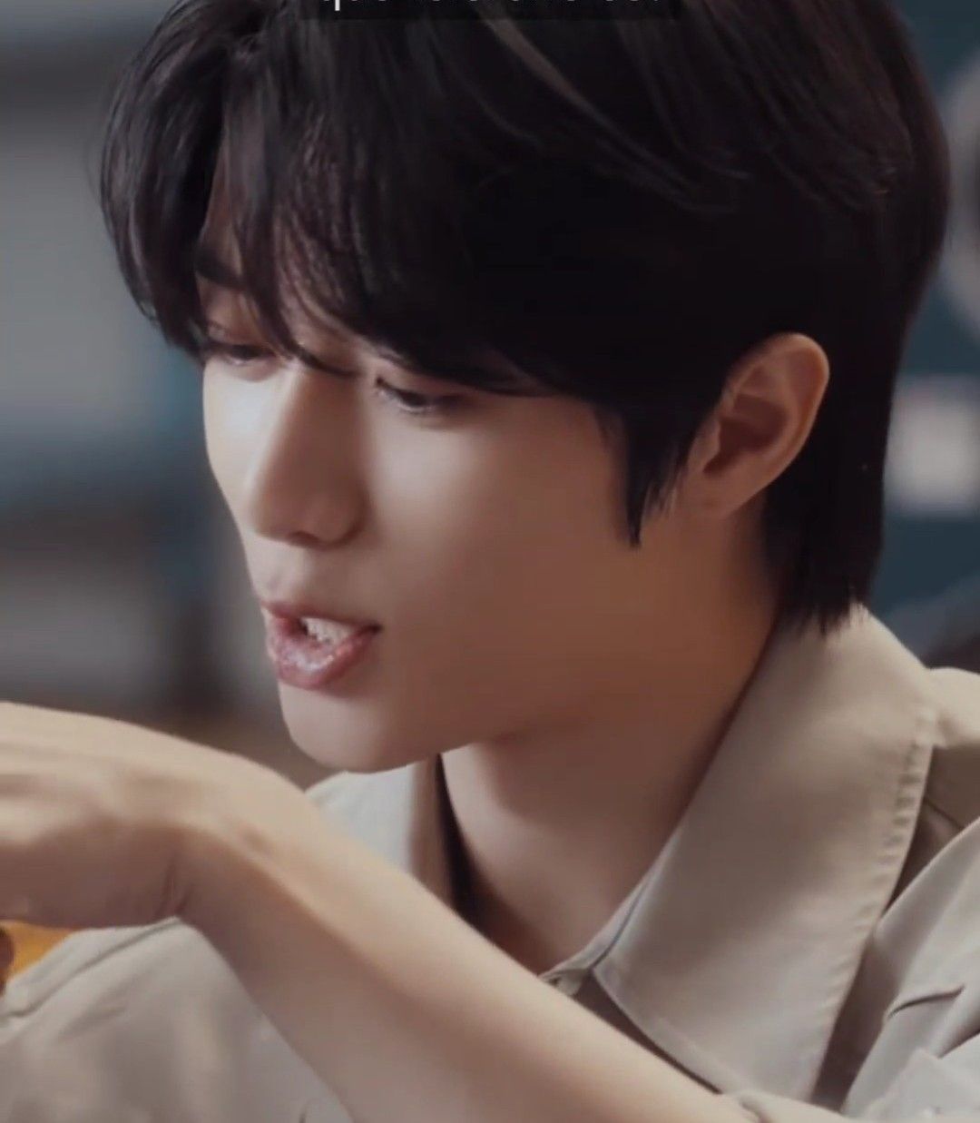 A moment captured by Beomgyu (TOMORROW X TOGETHER)'s fan