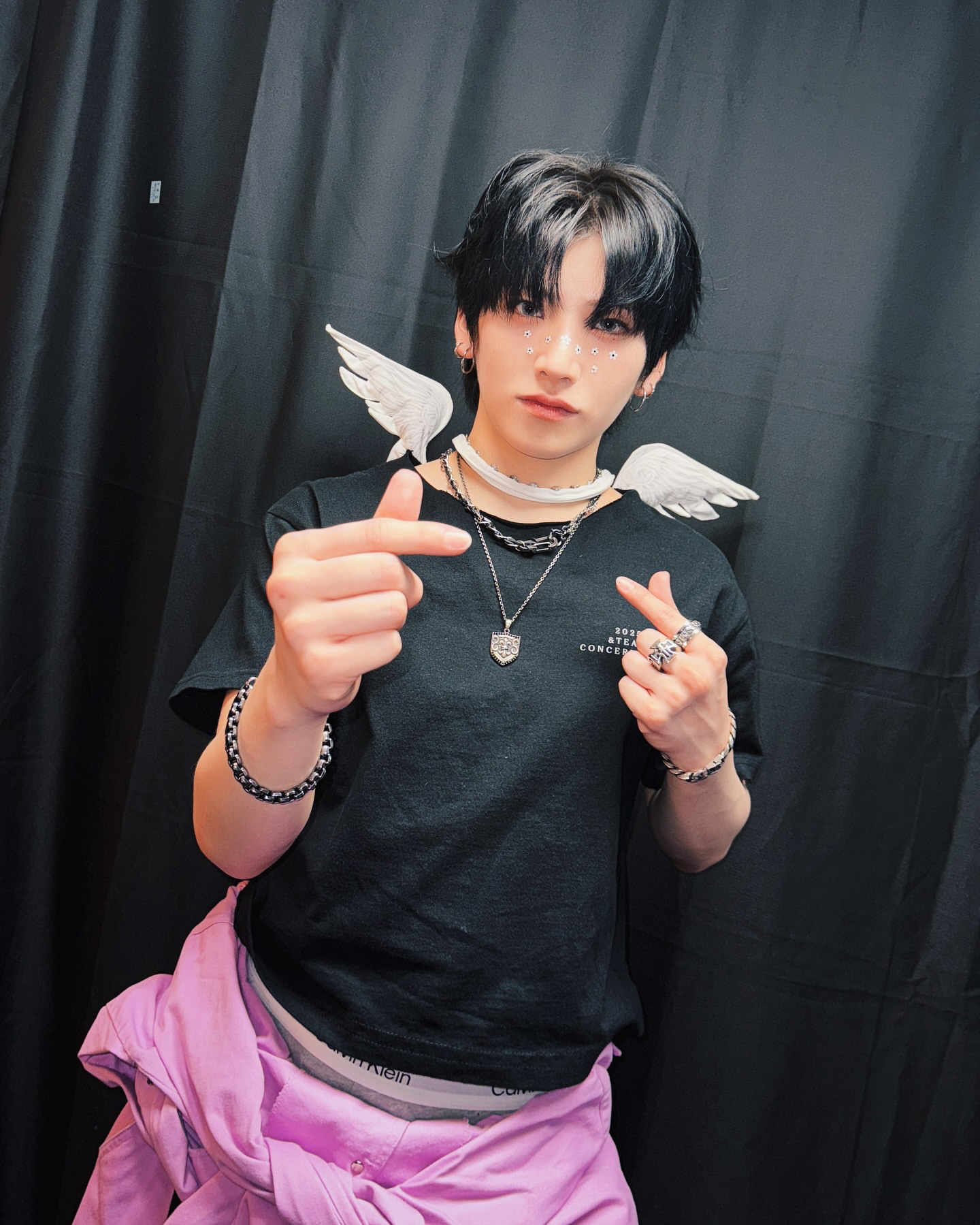 A moment captured by Yuma (&TEAM)'s fan