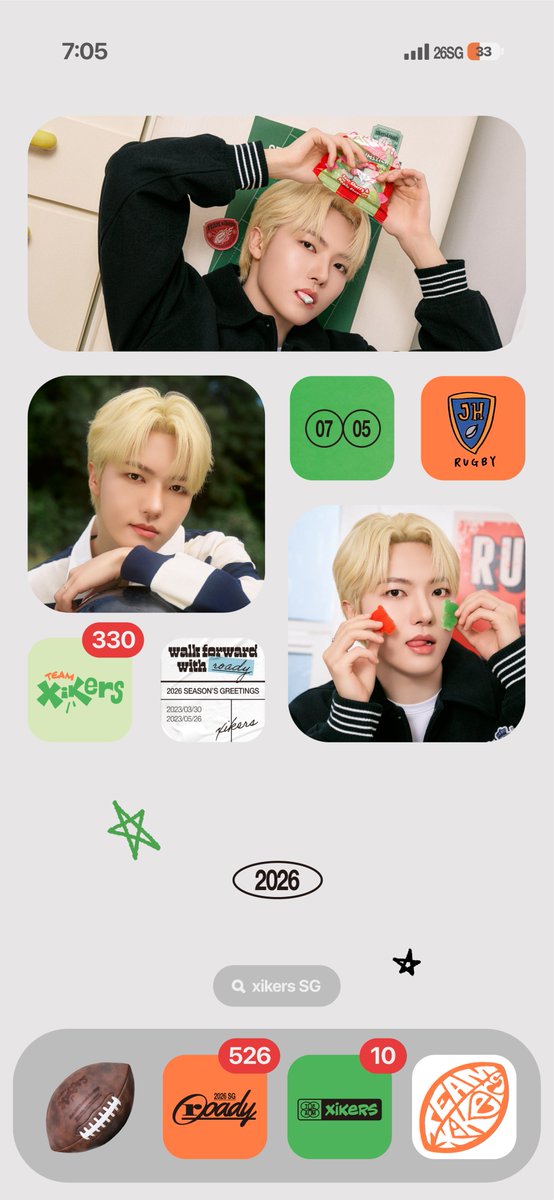 The most beloved wallpaper among Xikers's fans