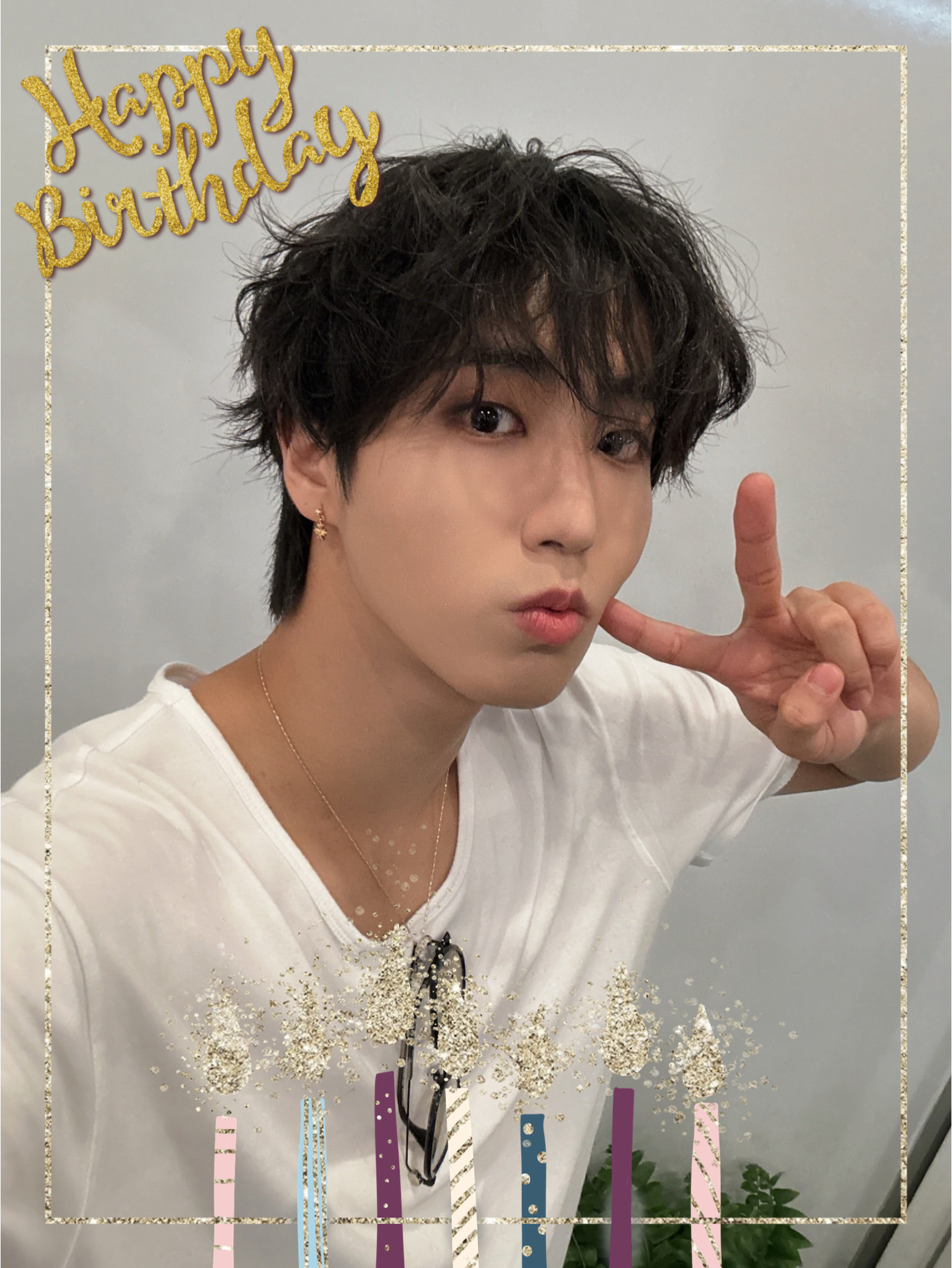 A moment captured by HAN (Stray Kids)'s fan