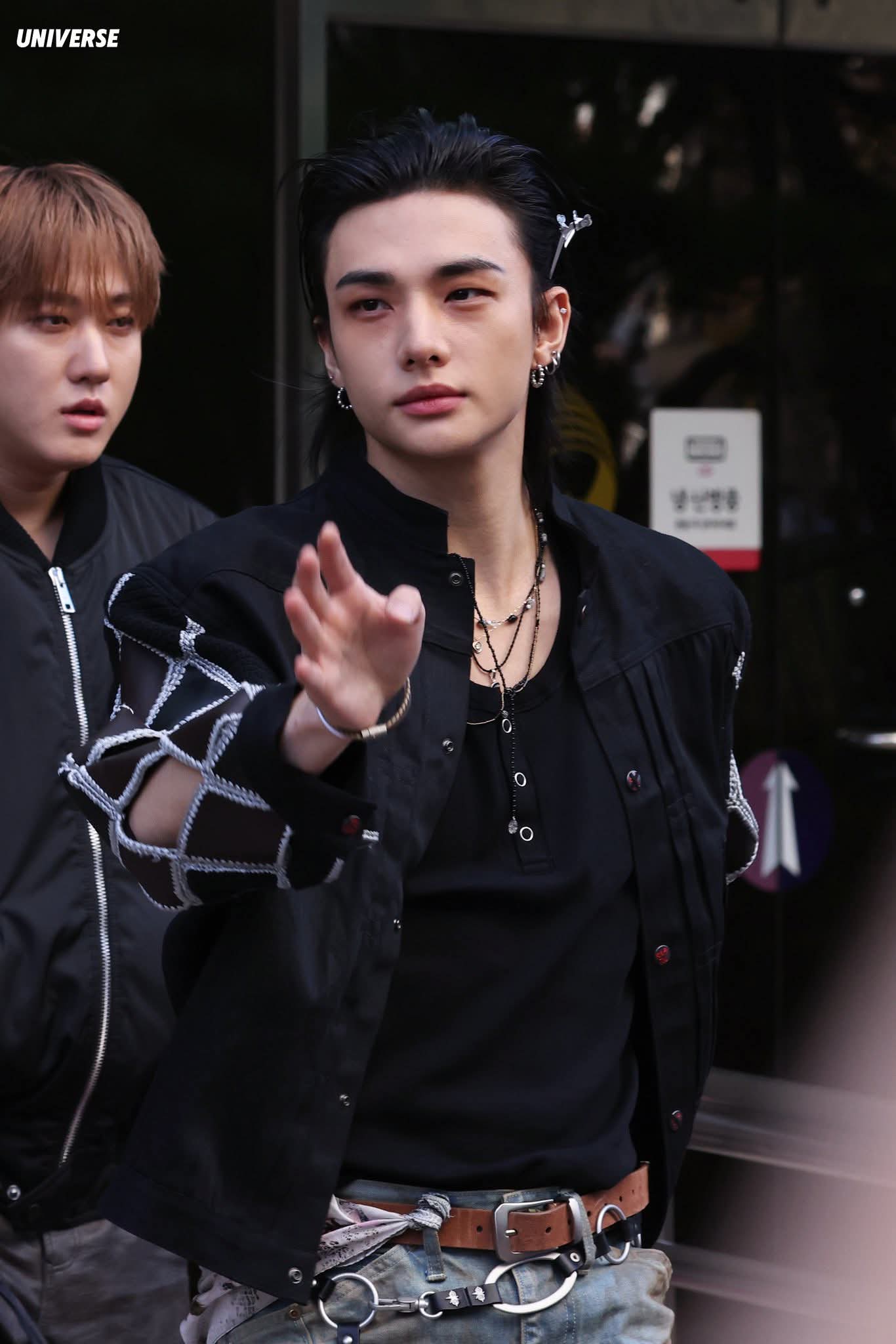 Recent activity shot of Hyunjin (Stray Kids)