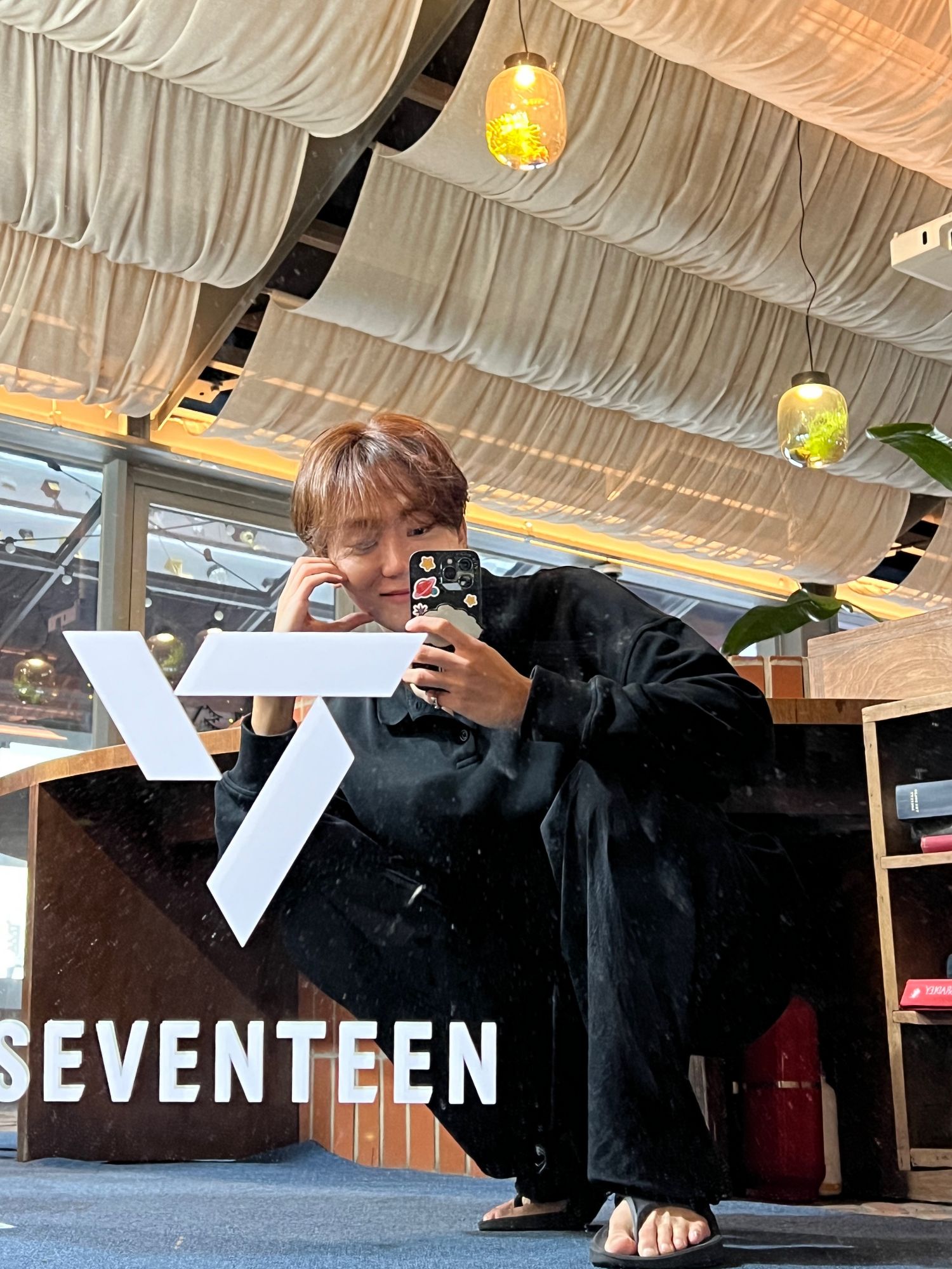 Recent activity shot of Seungkwan (SEVENTEEN)