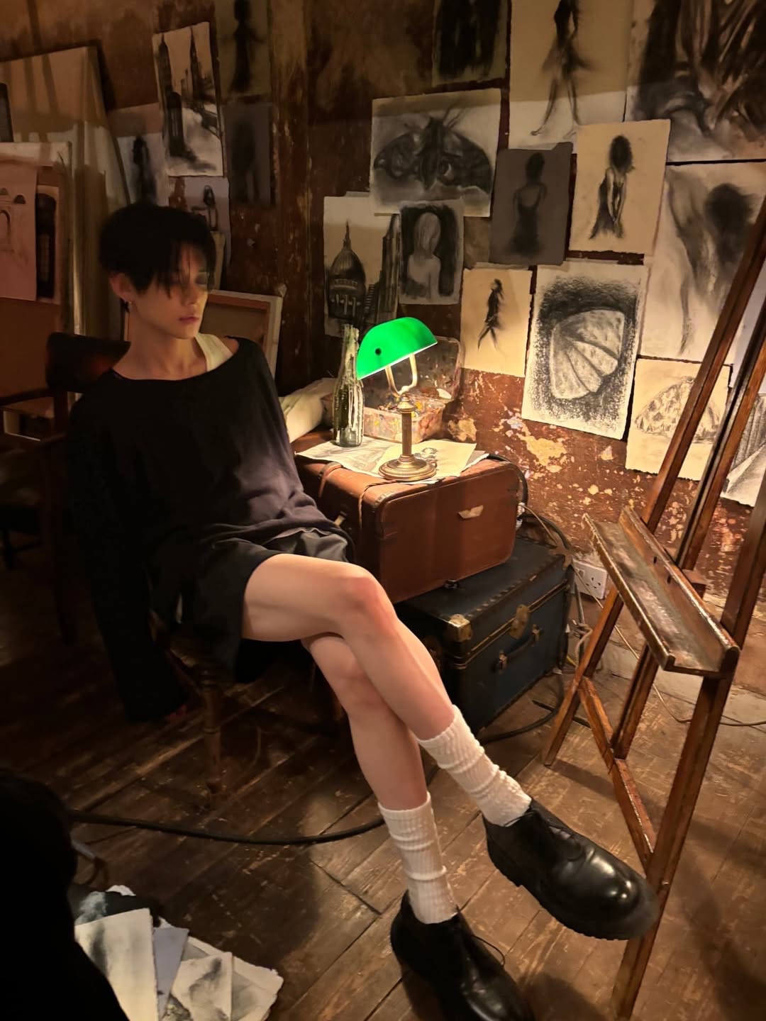 然竣 (TOMORROW X TOGETHER)粉絲拍下的瞬間