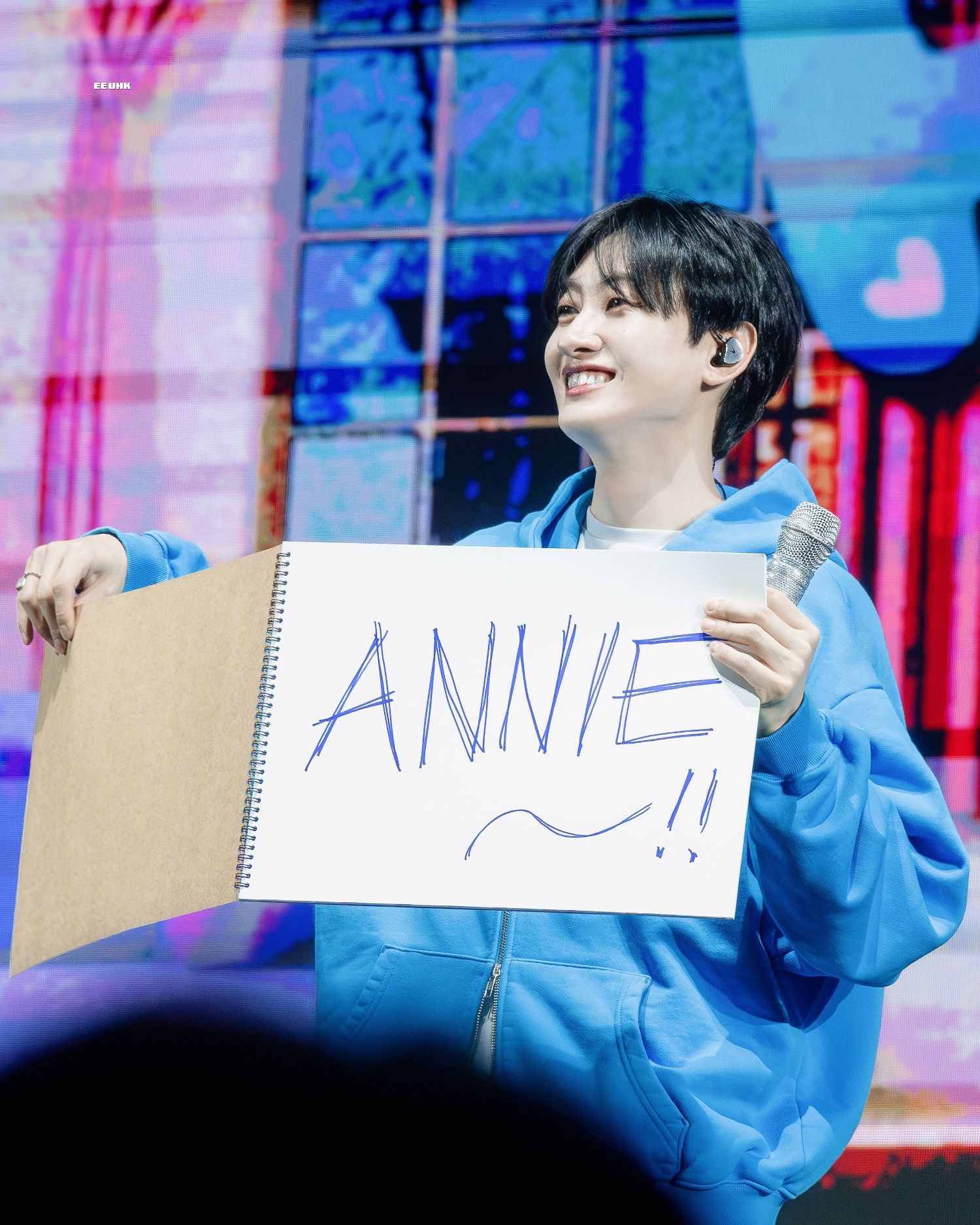 Behind-the-scenes cut of Eunhyuk (Super Junior)