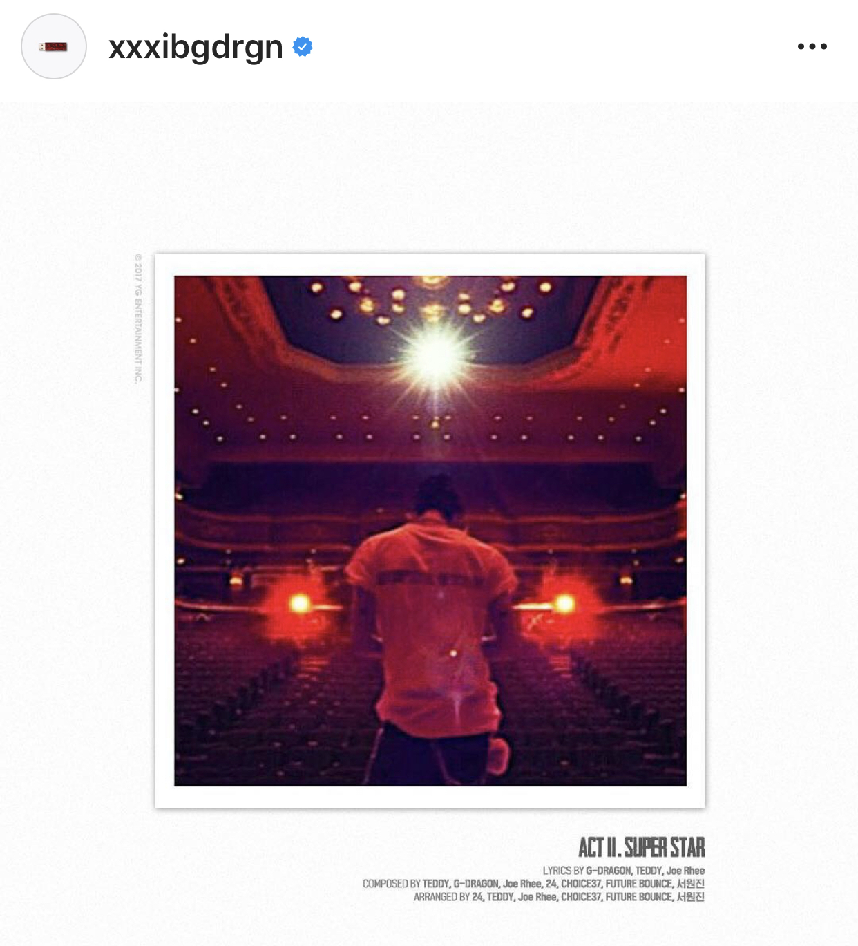 A moment captured by G-DRAGON (BIGBANG)'s fan