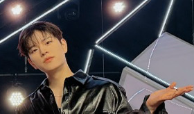 Recent activity shot of Seungmin (Stray Kids)