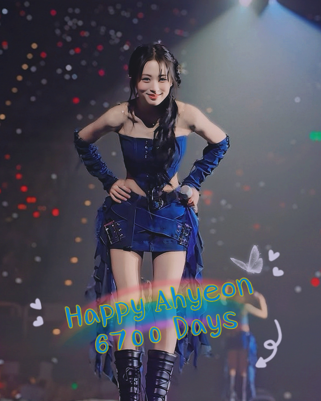 Foto terbaru Ahyeon (BABYMONSTER)