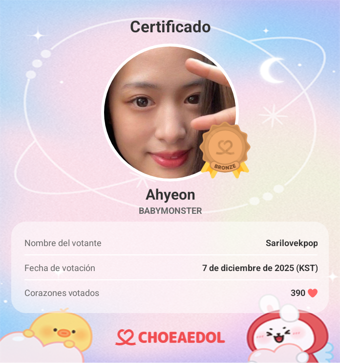 A moment captured by Ahyeon (BABYMONSTER)'s fan