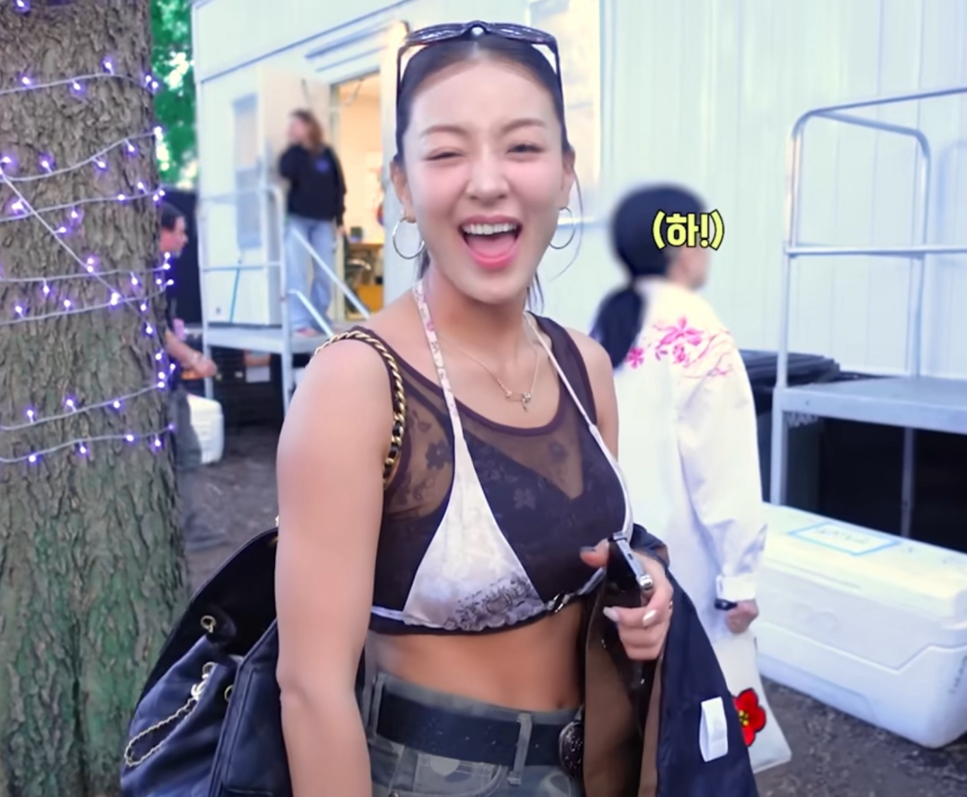 A moment captured by Jihyo (TWICE)'s fan