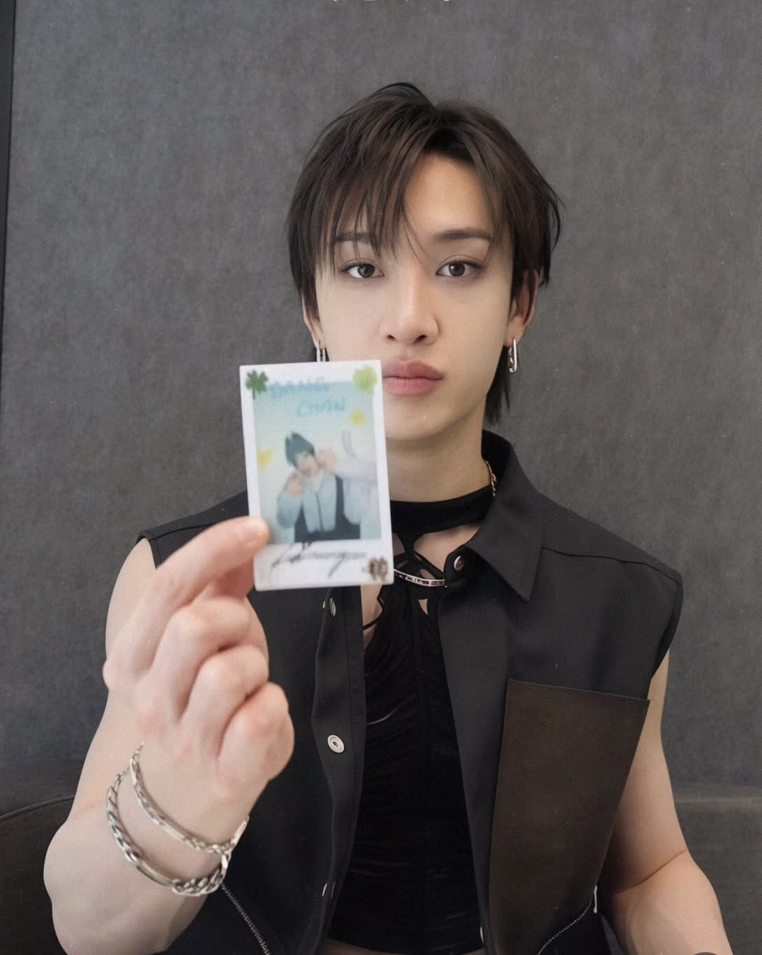 Recent activity shot of Bang Chan (Stray Kids)