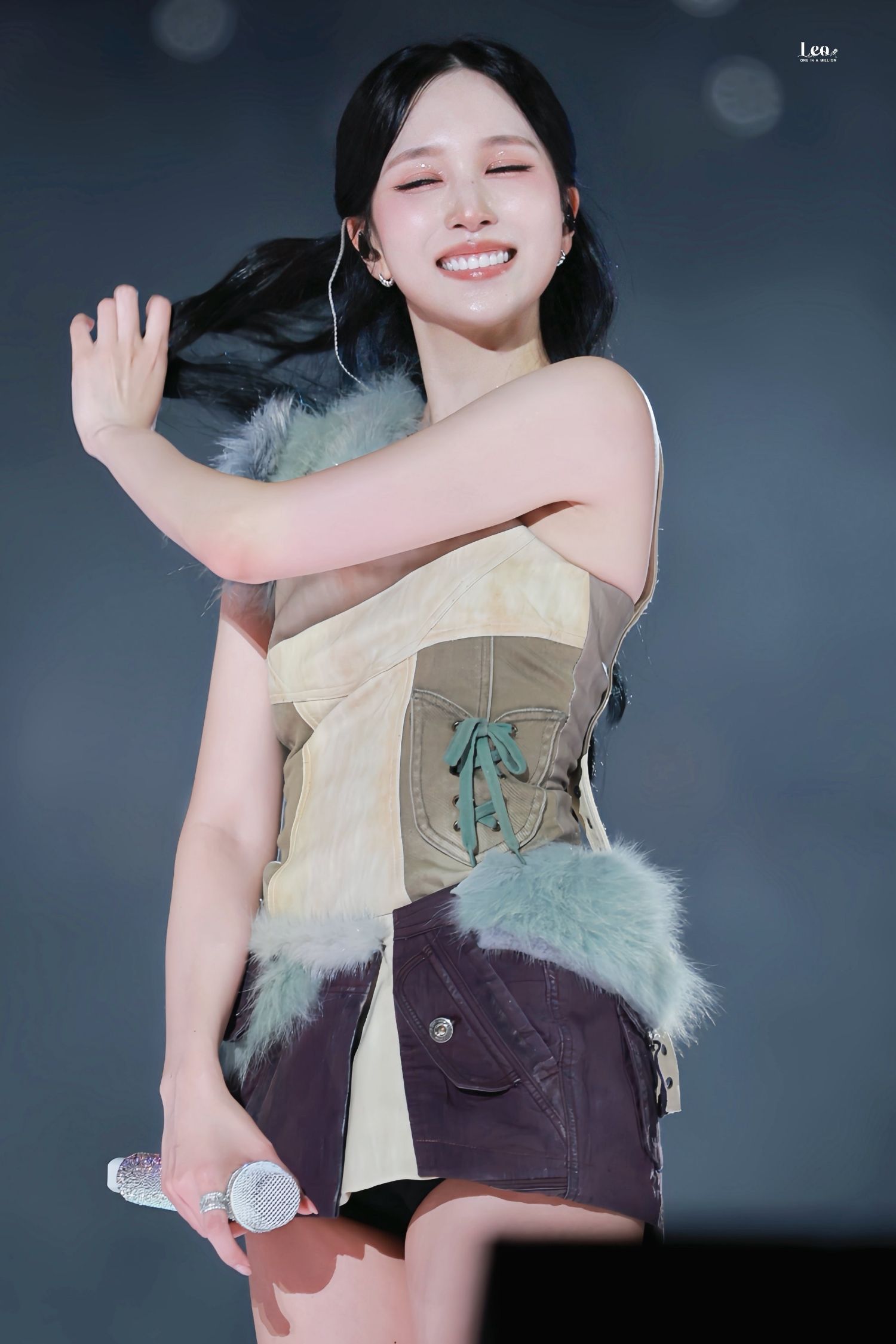 Mina (TWICE)粉絲拍下的瞬間