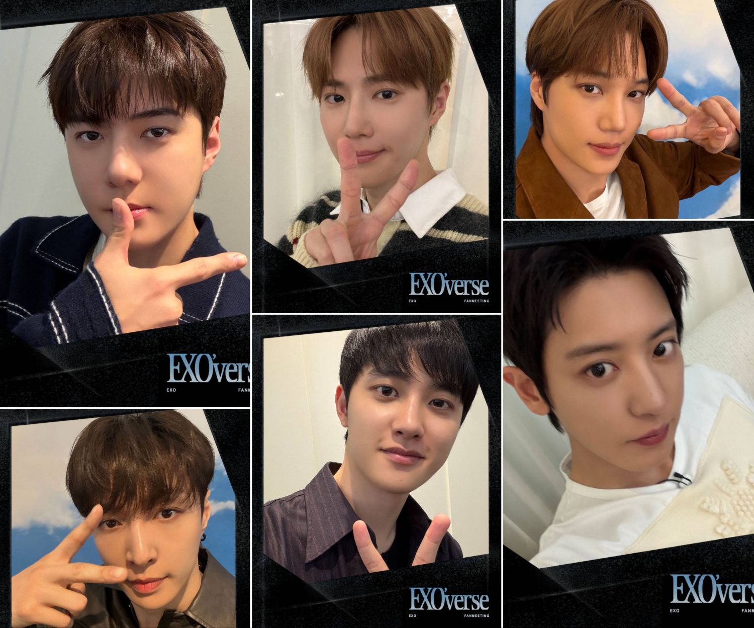EXO의 비하인드 컷