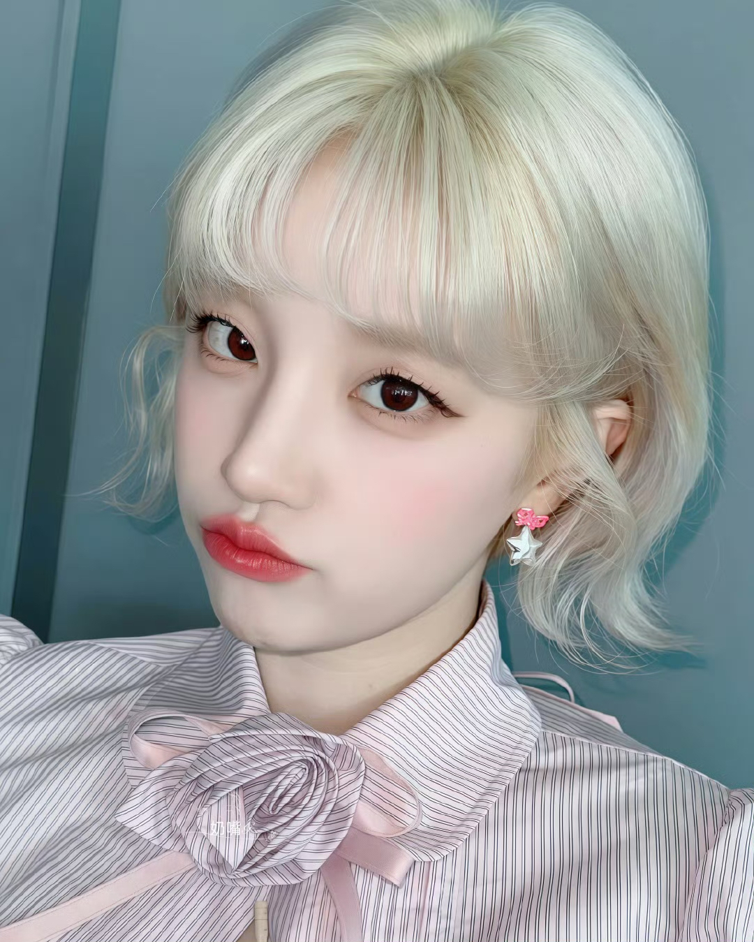 A moment captured by Yuqi (i-dle)'s fan