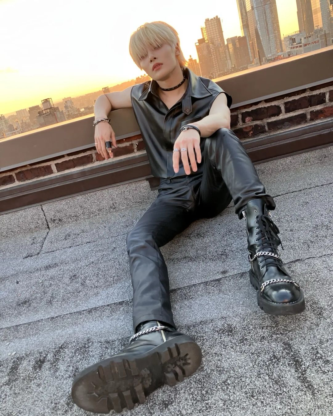 아이엔 (Stray Kids) 최근 활동샷