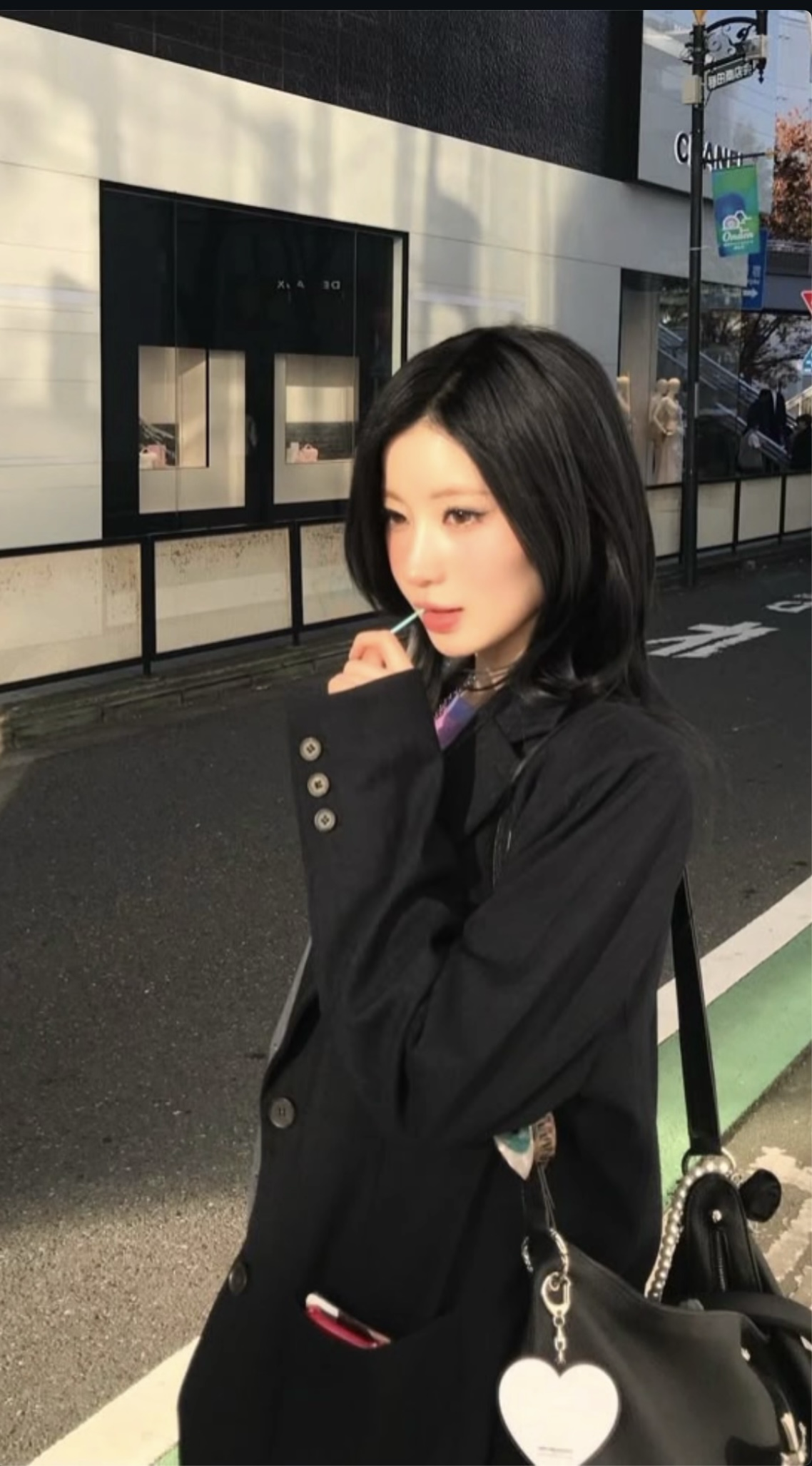 A moment captured by Asa (BABYMONSTER)'s fan