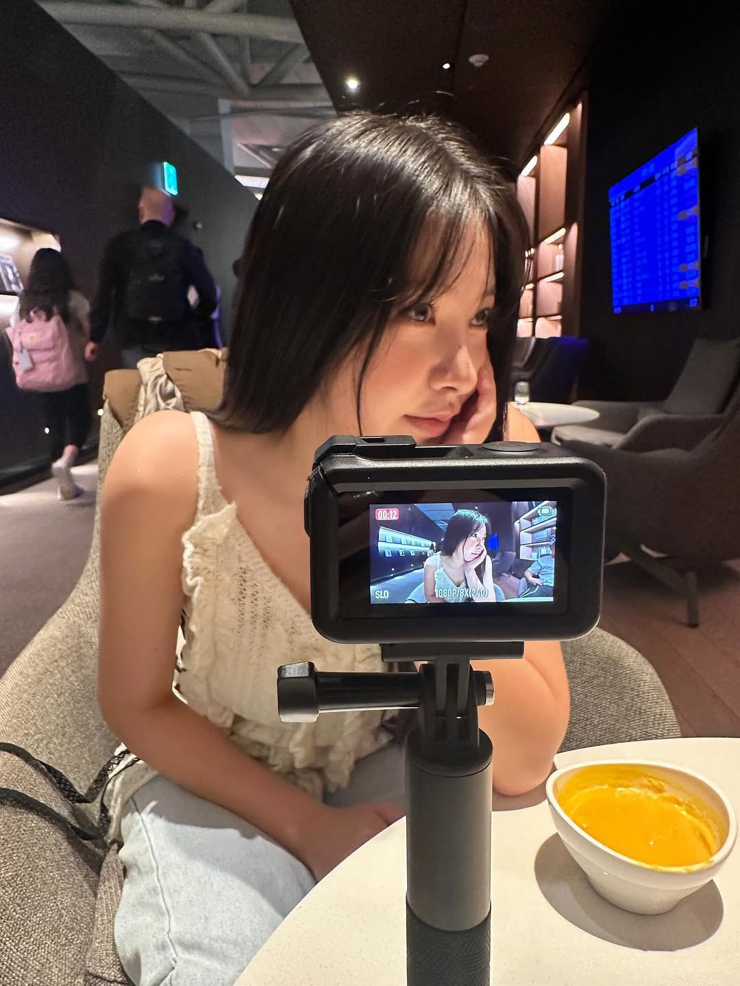 A moment captured by Yeri (Red Velvet)'s fan