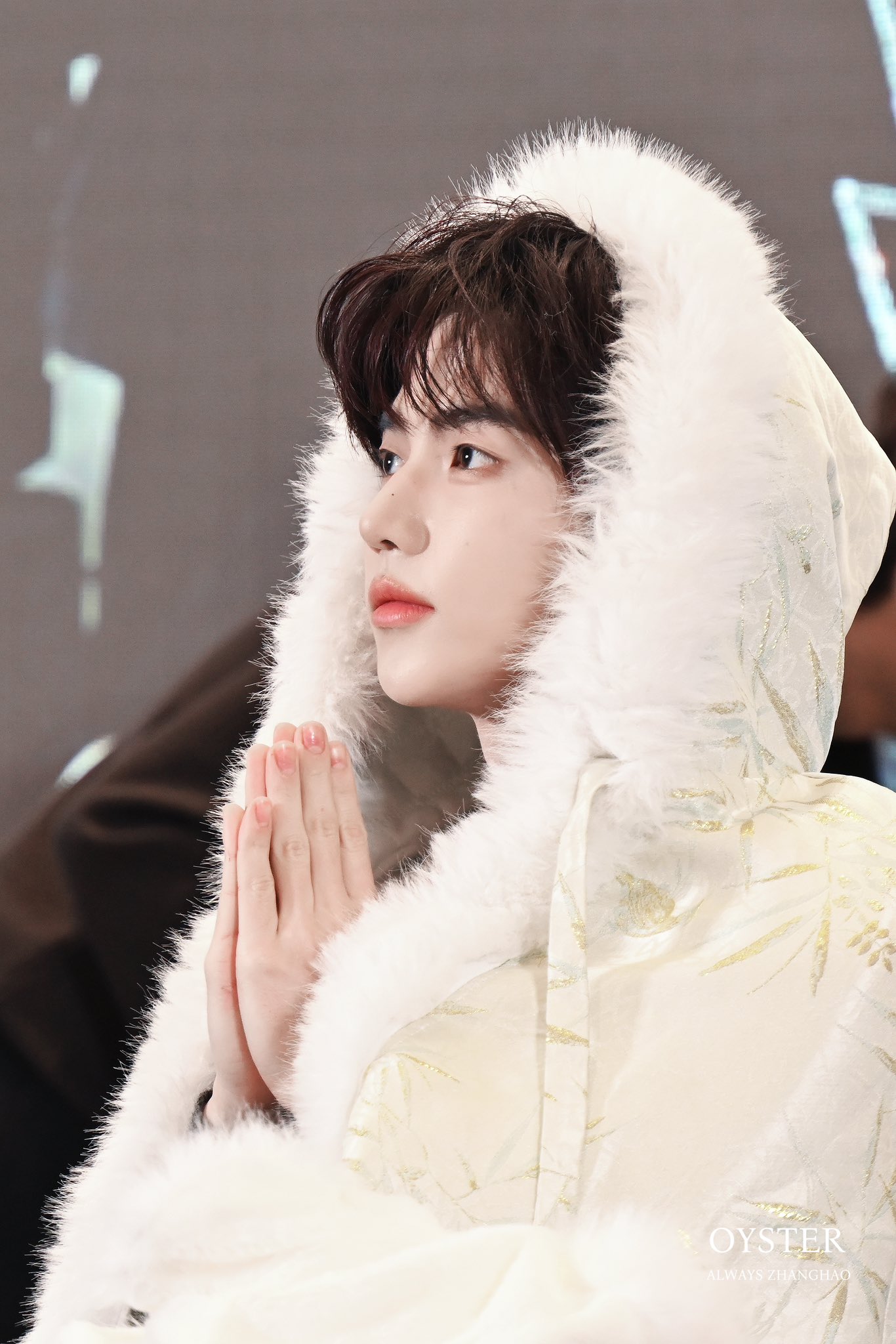 A moment captured by Zhang Hao (ZEROBASEONE)'s fan