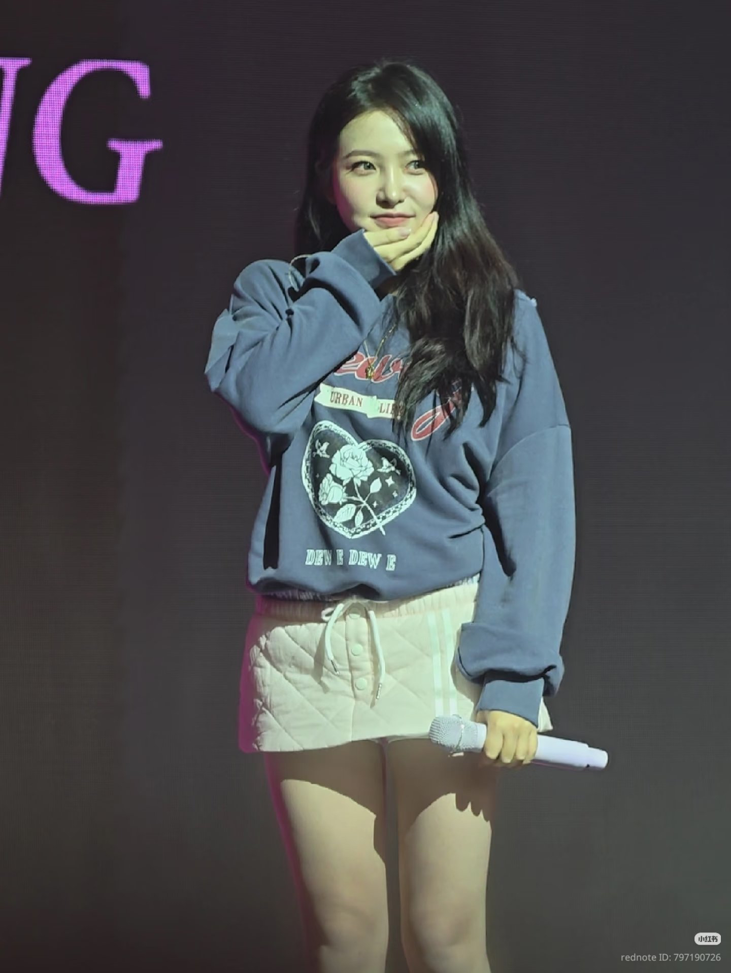 A moment captured by Yeri (Red Velvet)'s fan