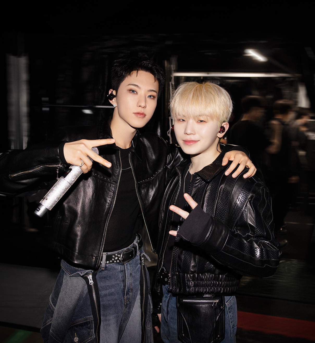 Recent activity shot of Woozi (SEVENTEEN)