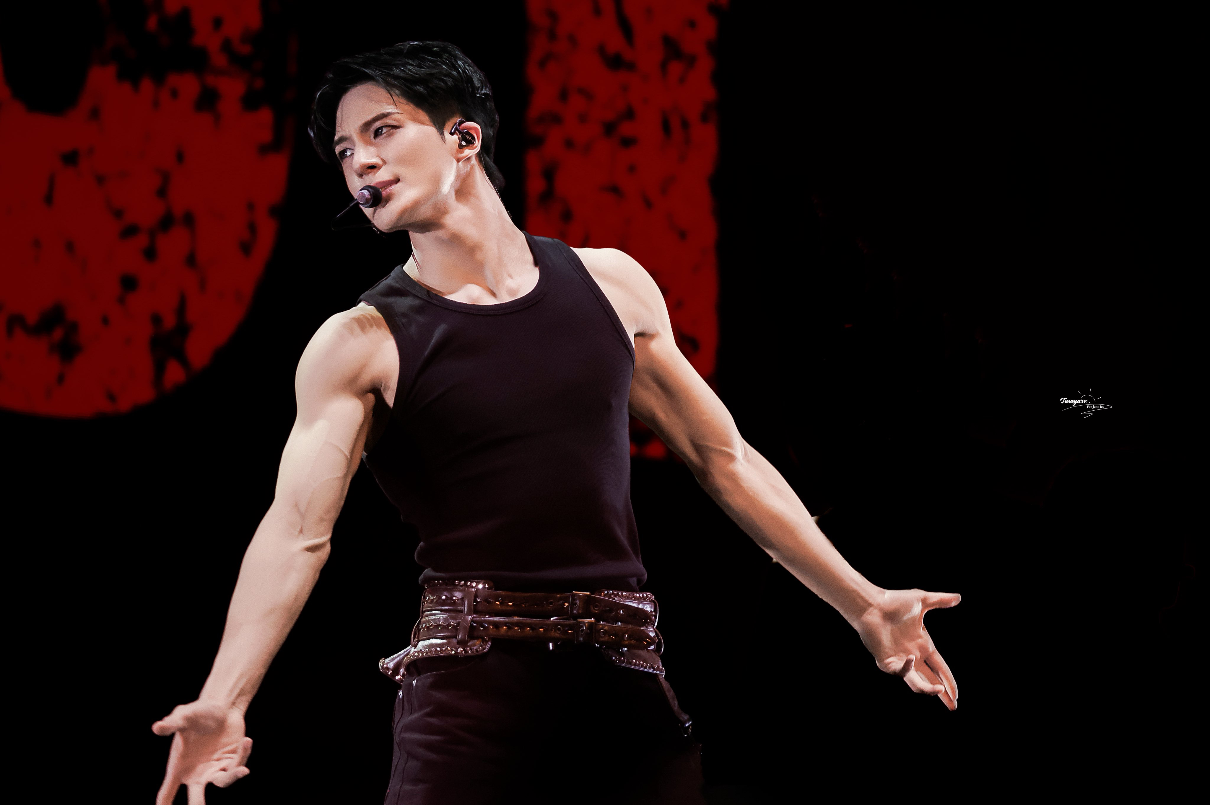 A moment captured by Jeno (NCT DREAM)'s fan