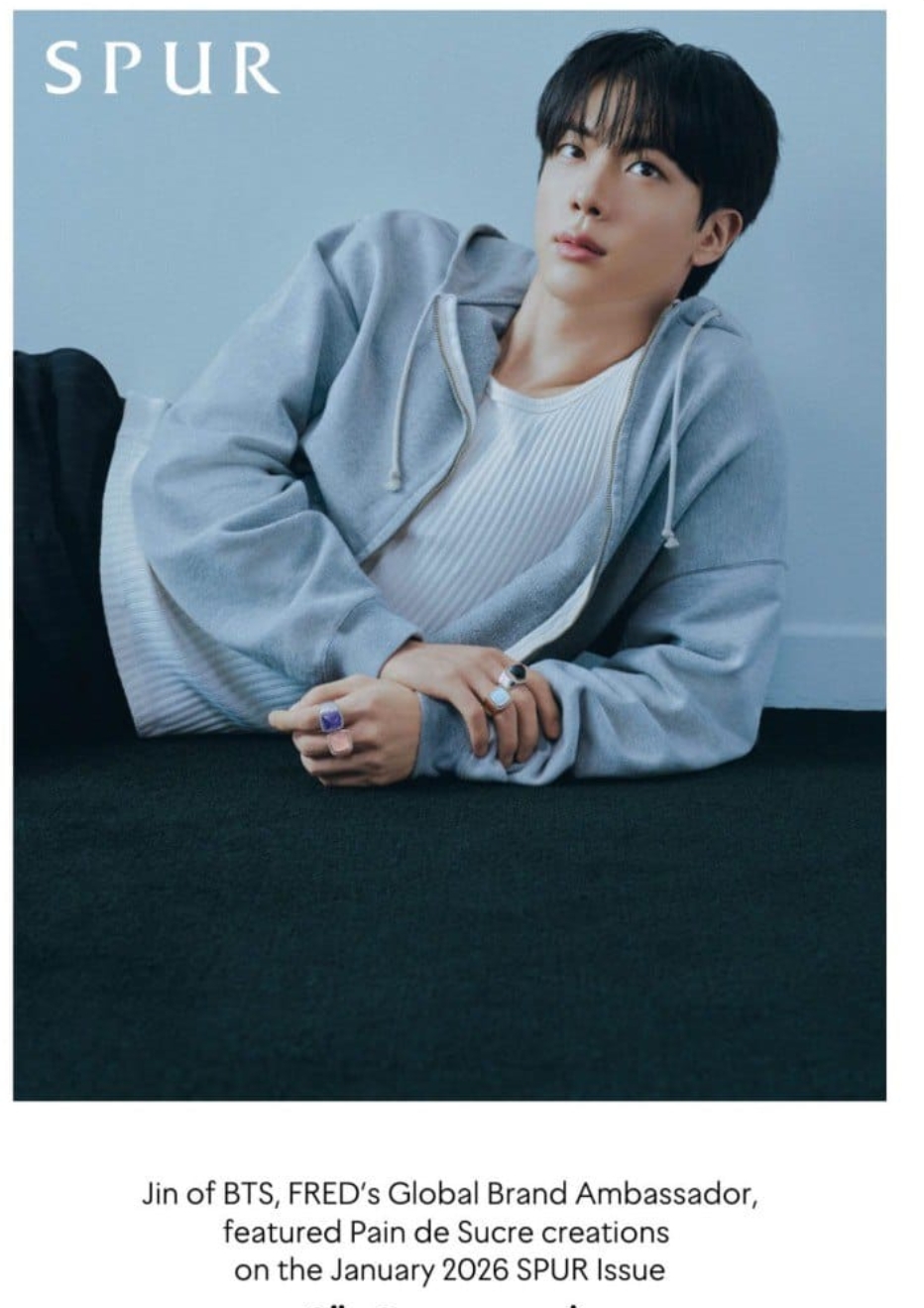 Foto terbaru Jin (BTS)