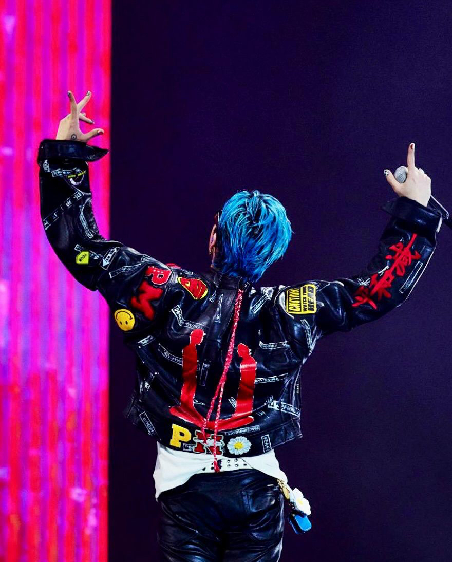 Recent activity shot of G-DRAGON (BIGBANG)