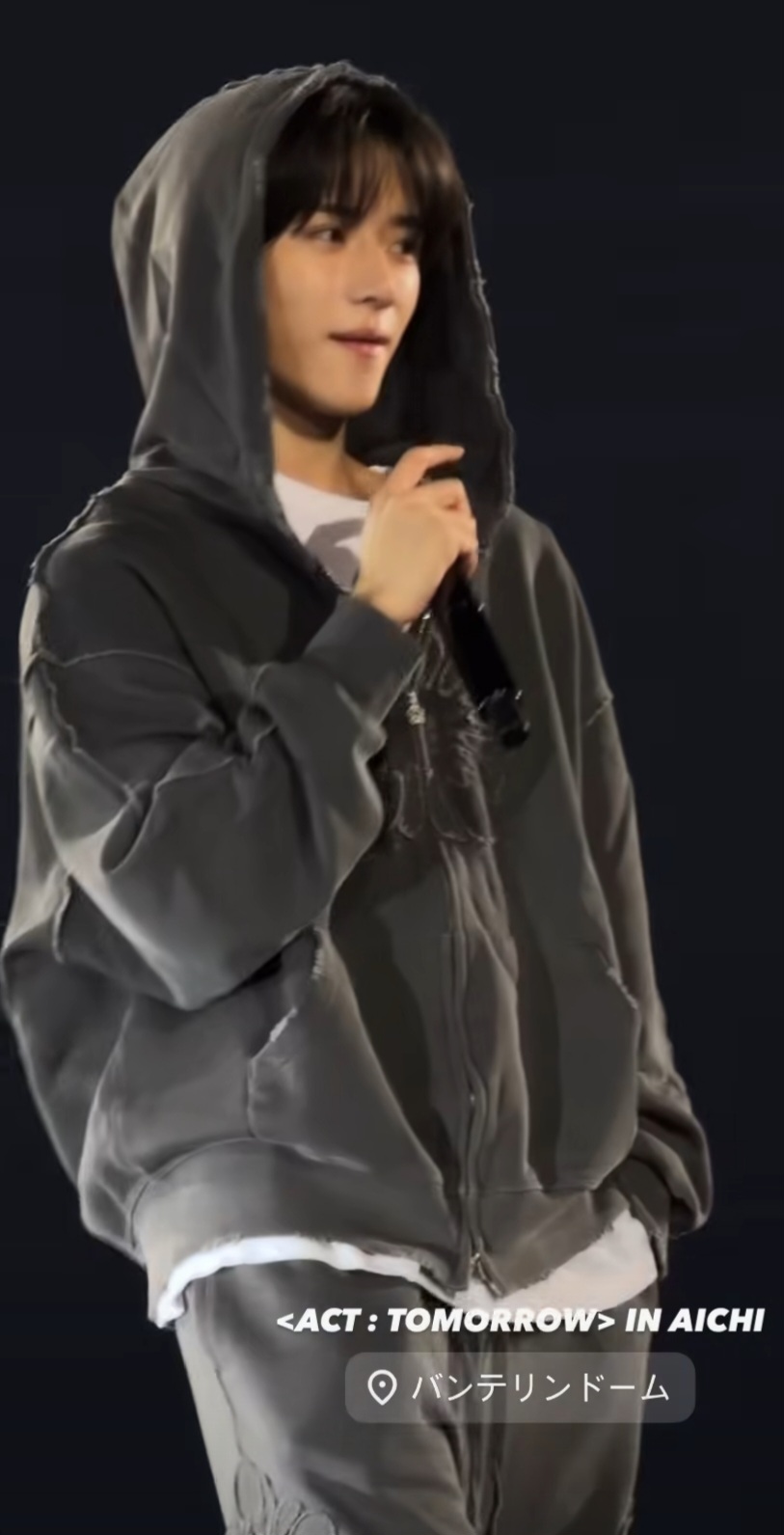 A moment captured by Beomgyu (TOMORROW X TOGETHER)'s fan