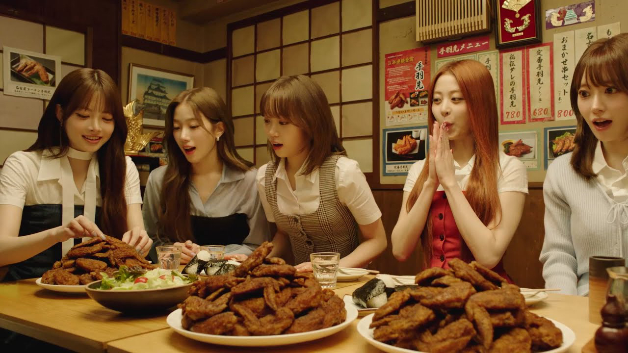 르세라핌의 비하인드 컷