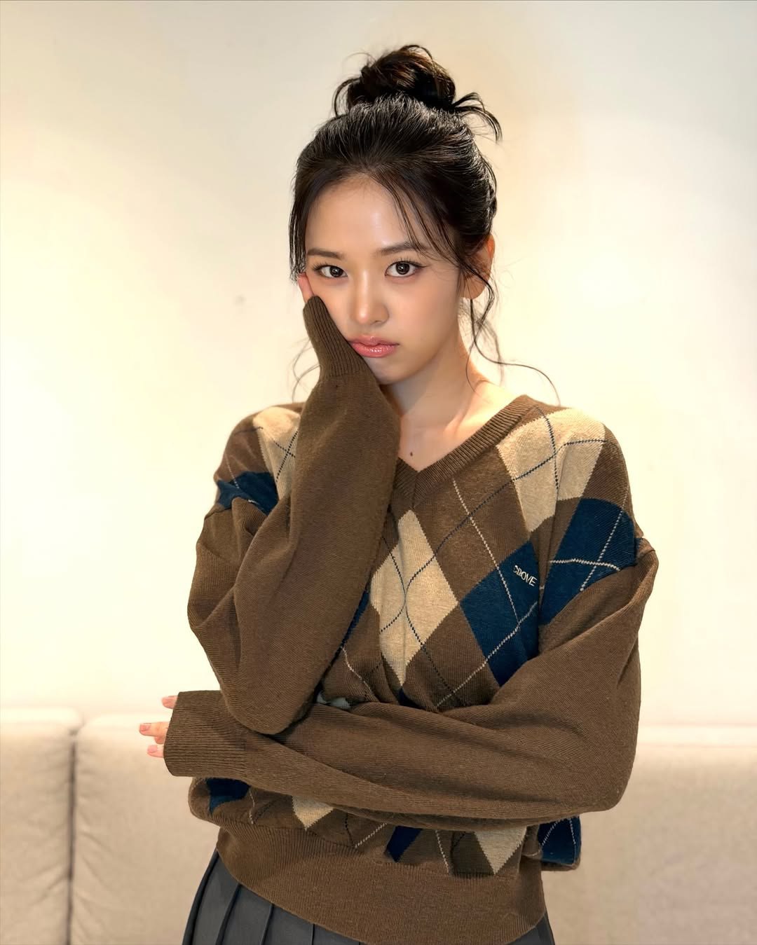 Behind-the-scenes cut of An Yujin (IVE)