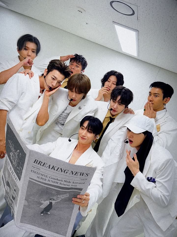 A moment captured by Super Junior's fan