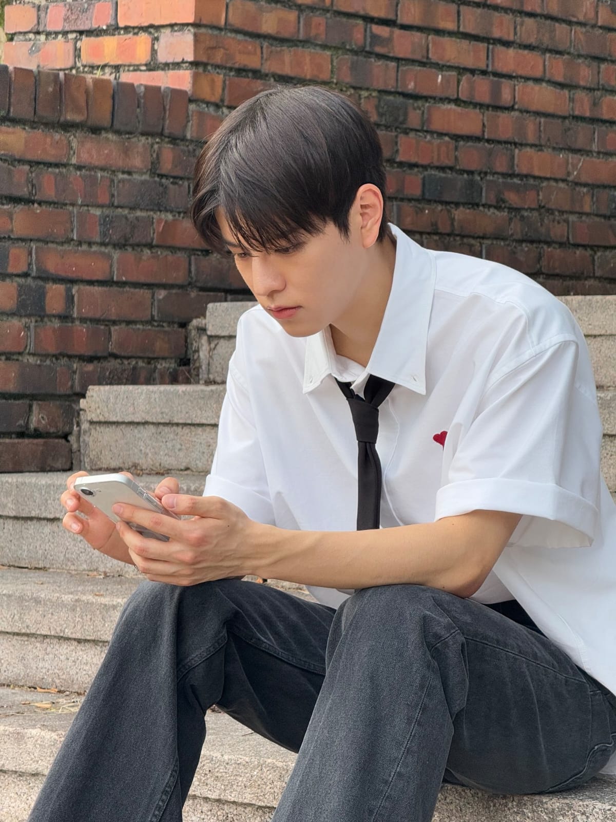 Recent activity shot of Seungmin (Stray Kids)