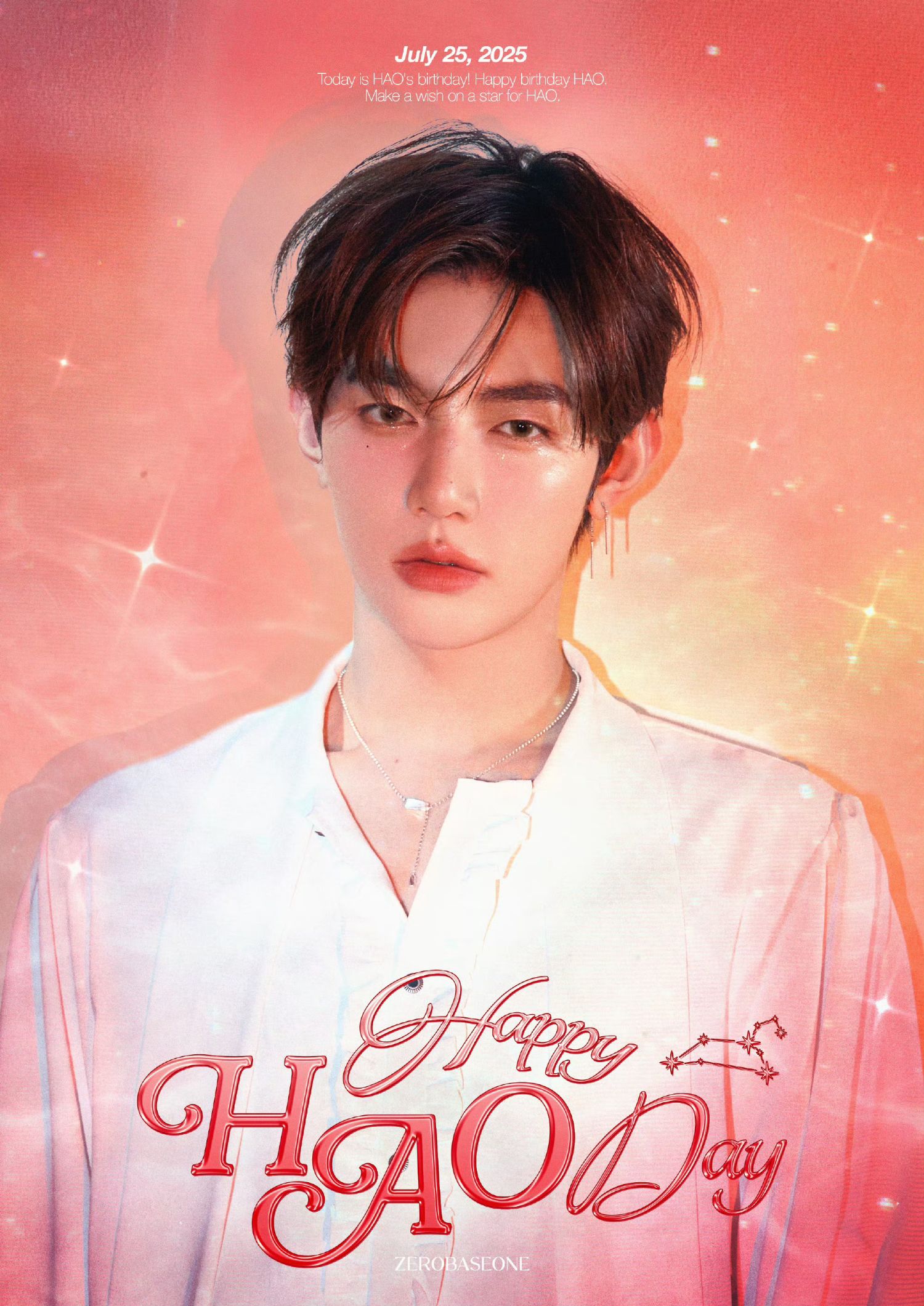 Potret di balik layar Zhang Hao (ZEROBASEONE)