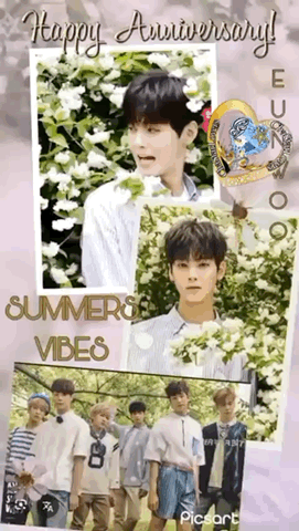 A moment captured by Eunwoo (ASTRO)'s fan
