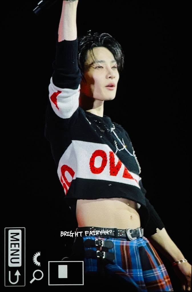 A moment captured by I.N (Stray Kids)'s fan