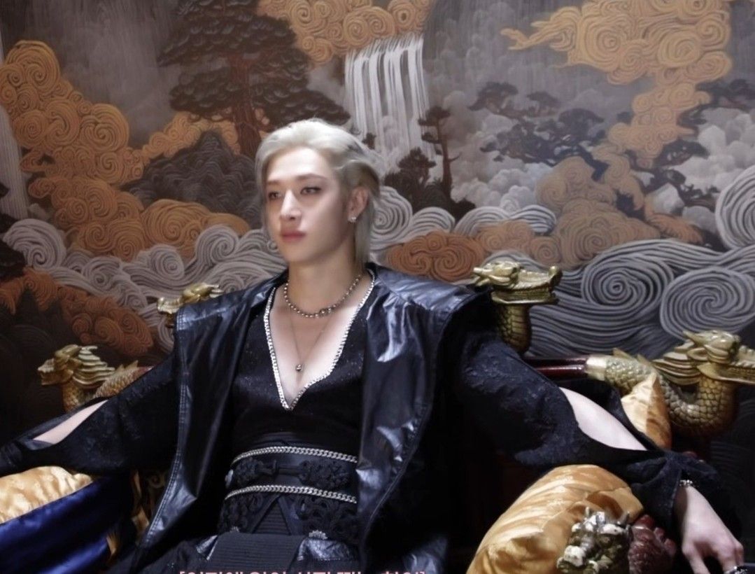 Recent activity shot of Bang Chan (Stray Kids)