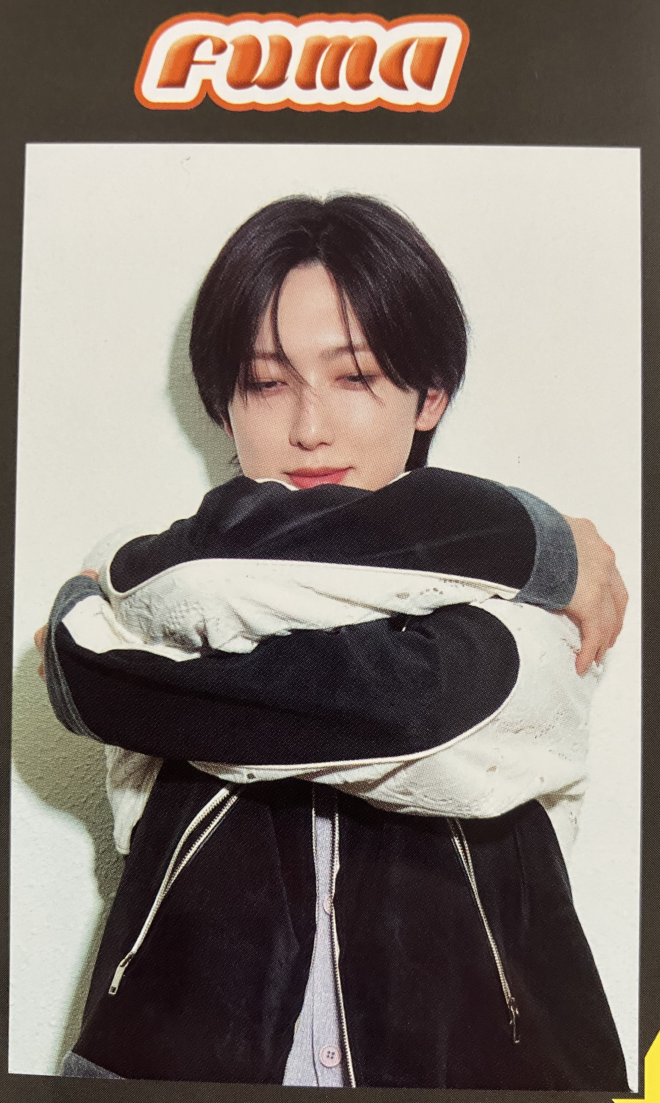 A heartfelt wallpaper shared by Fuma (&TEAM)'s fans