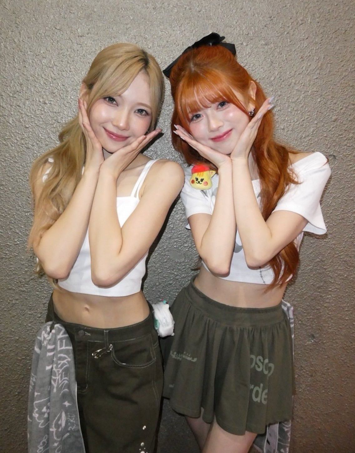 A moment captured by Mayuka (NiziU)'s fan