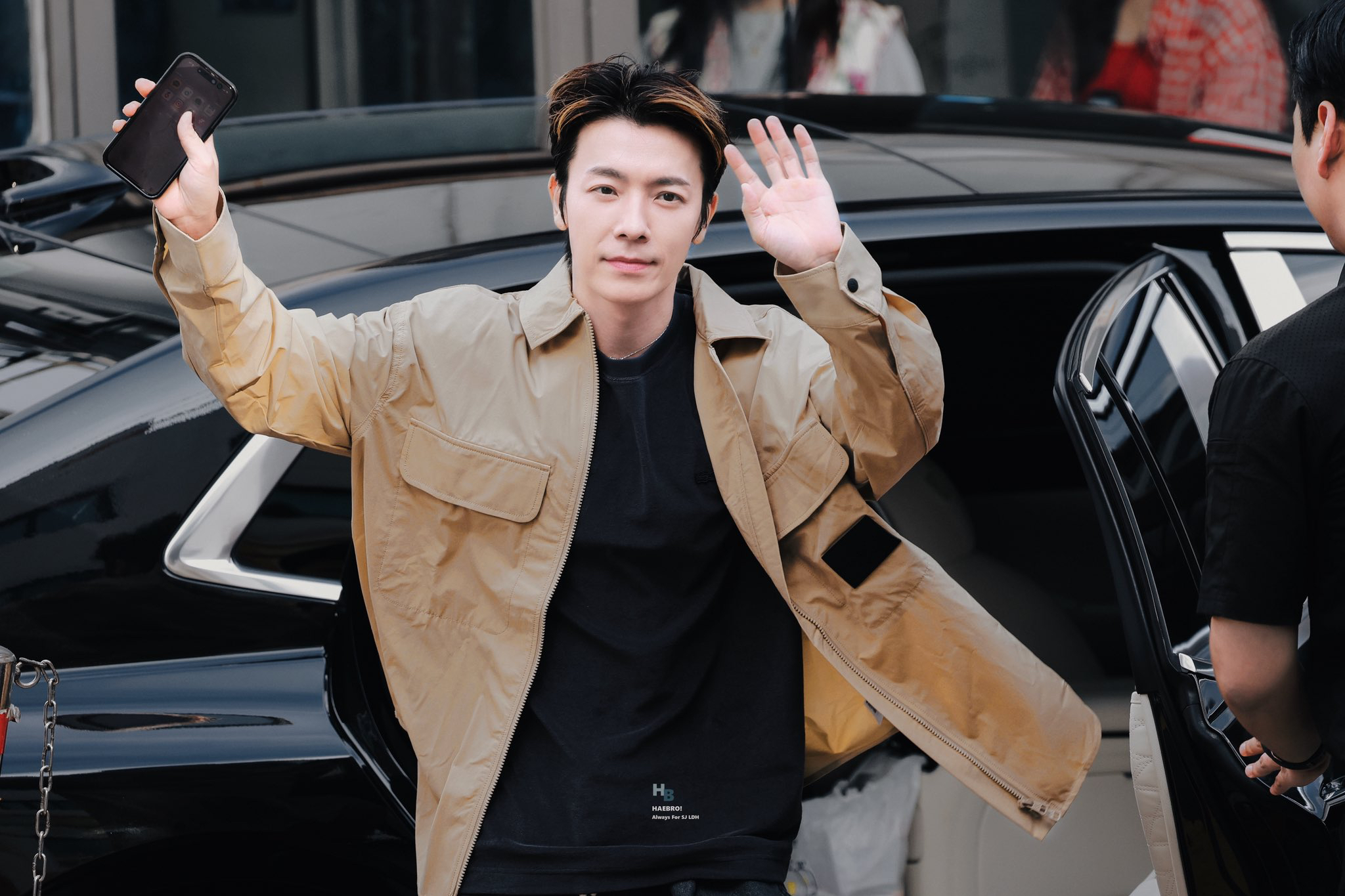 Recent activity shot of Donghae (Super Junior)