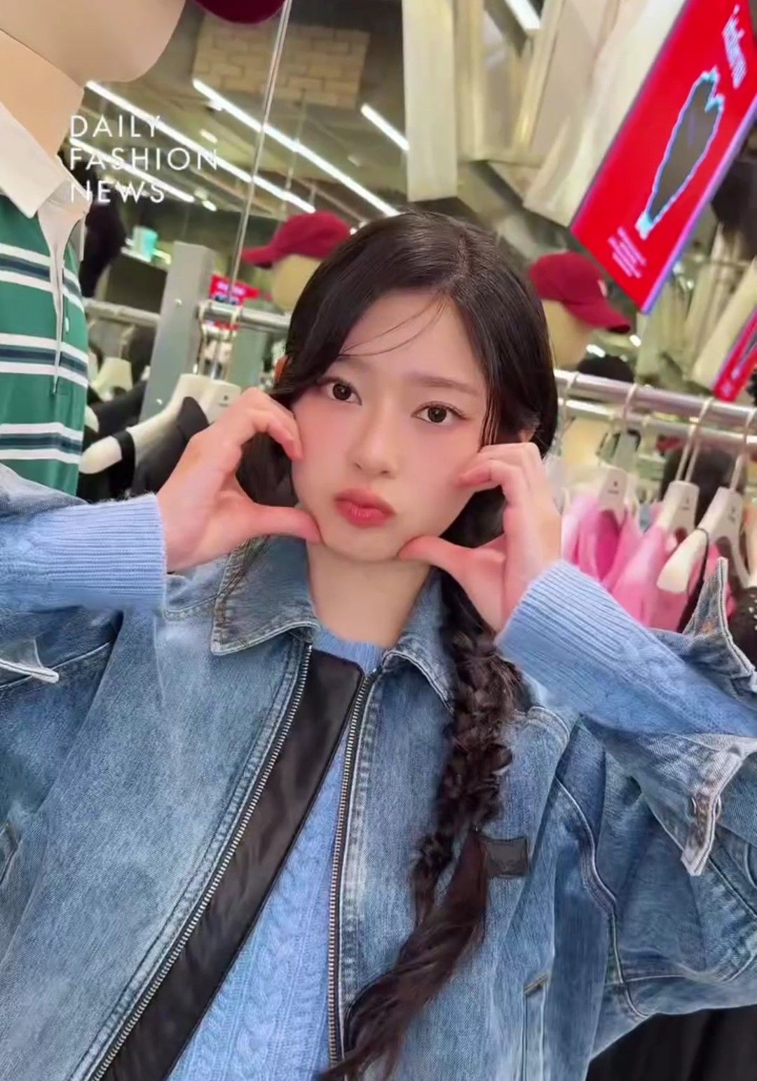 Recent activity shot of Kim Minju