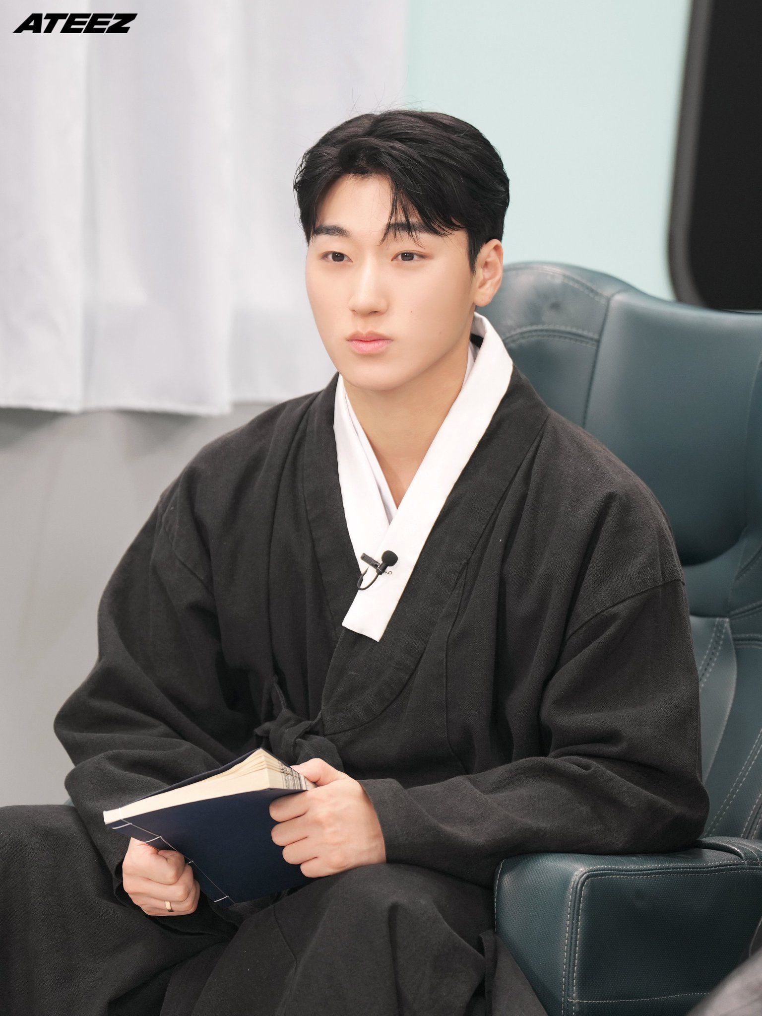 A moment captured by San (ATEEZ)'s fan