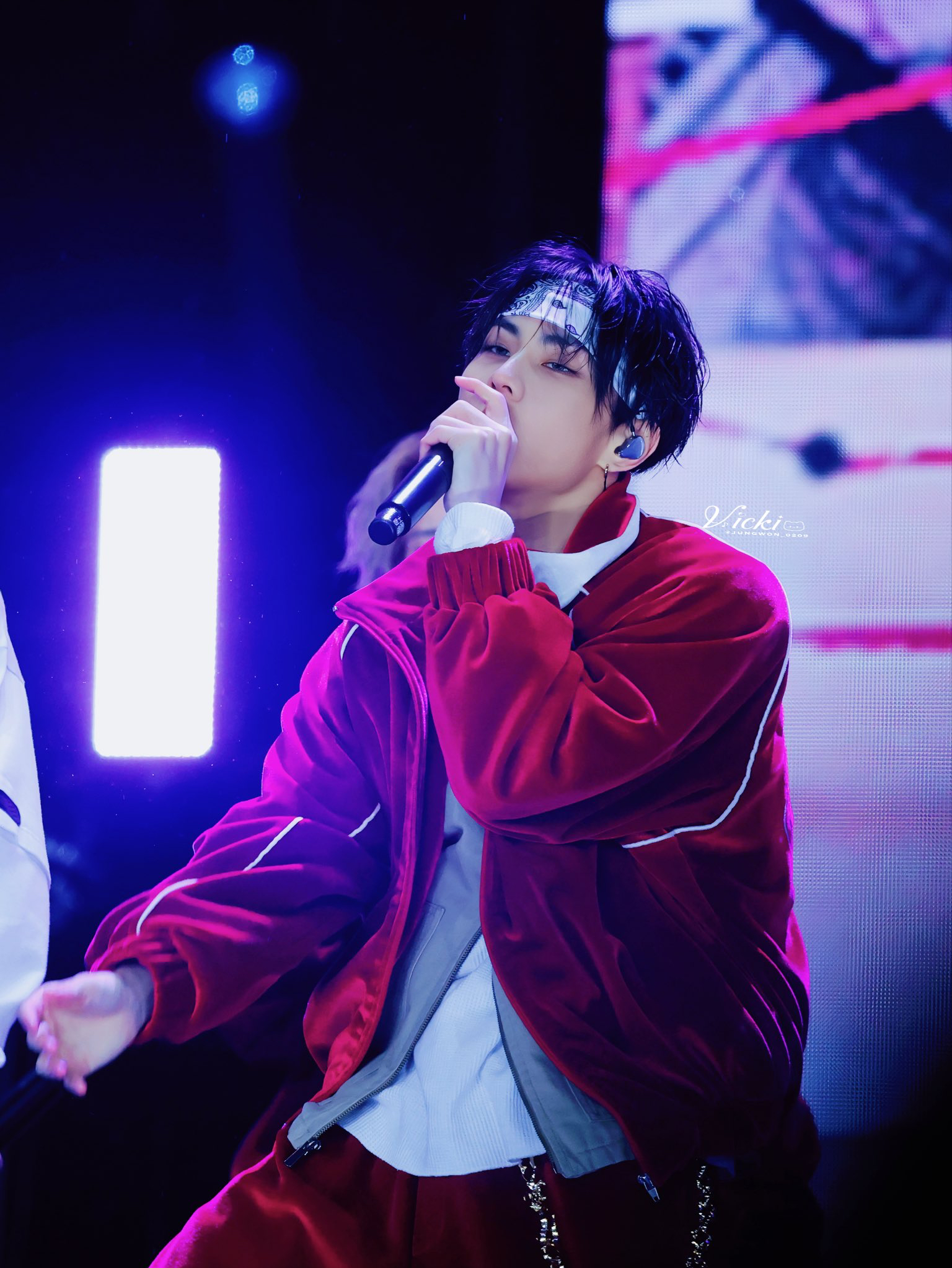 Recent activity shot of Jungwon (ENHYPEN)